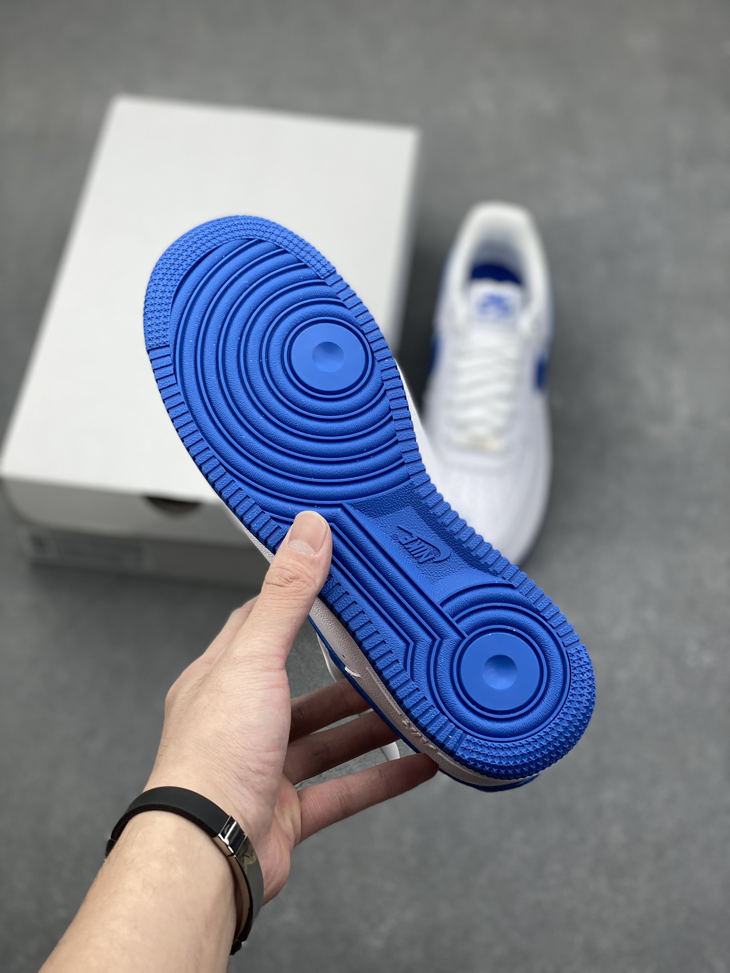 Nike Air Force 1 '07 Low White Royal Blue Casual Sneakers FJ4146-103 7 i1732811184 7938 5