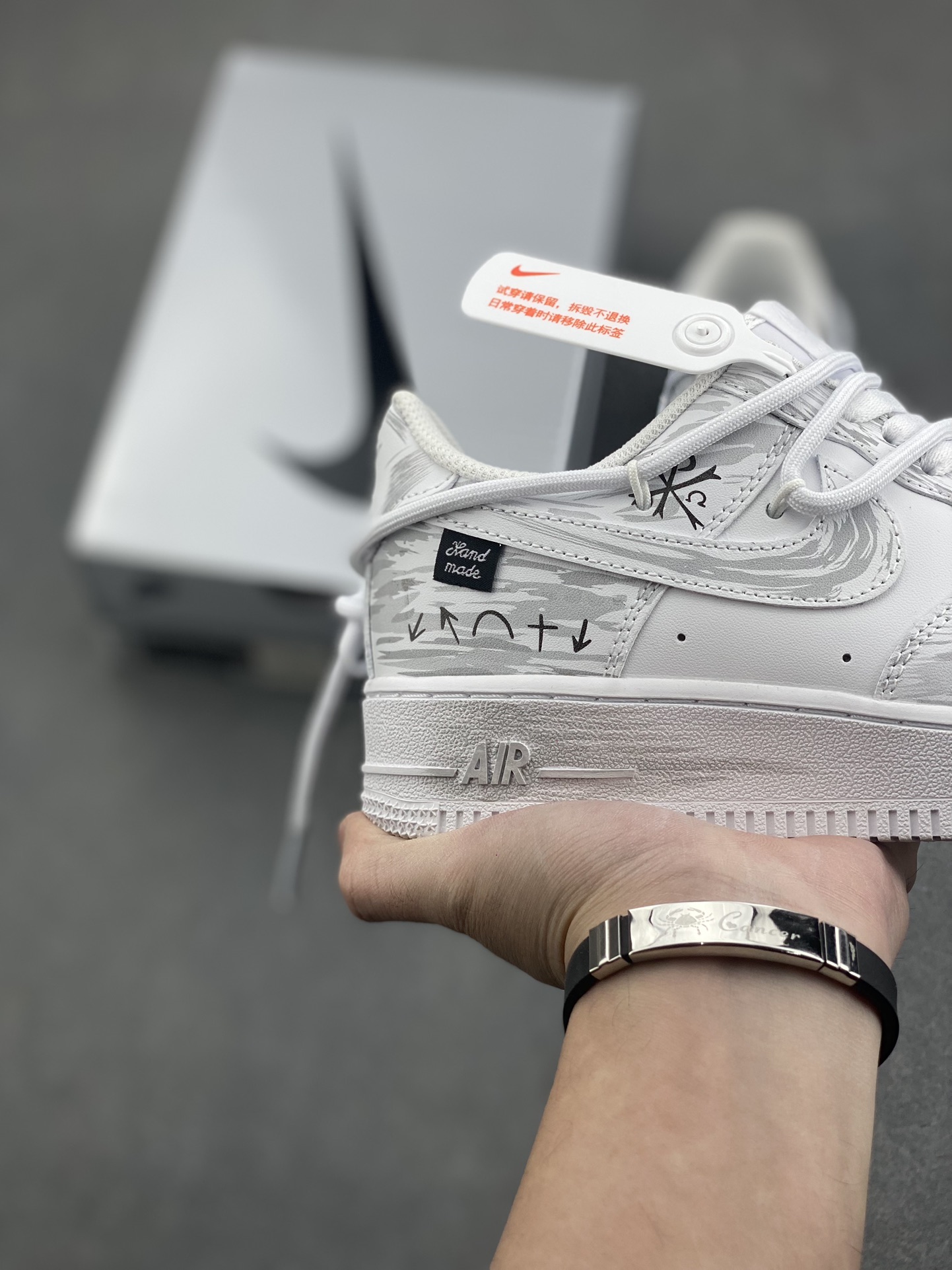 Nike Air Force 1 Low '07 Custom Anime White Casual Sneakers 6 i1732915580 5827 3