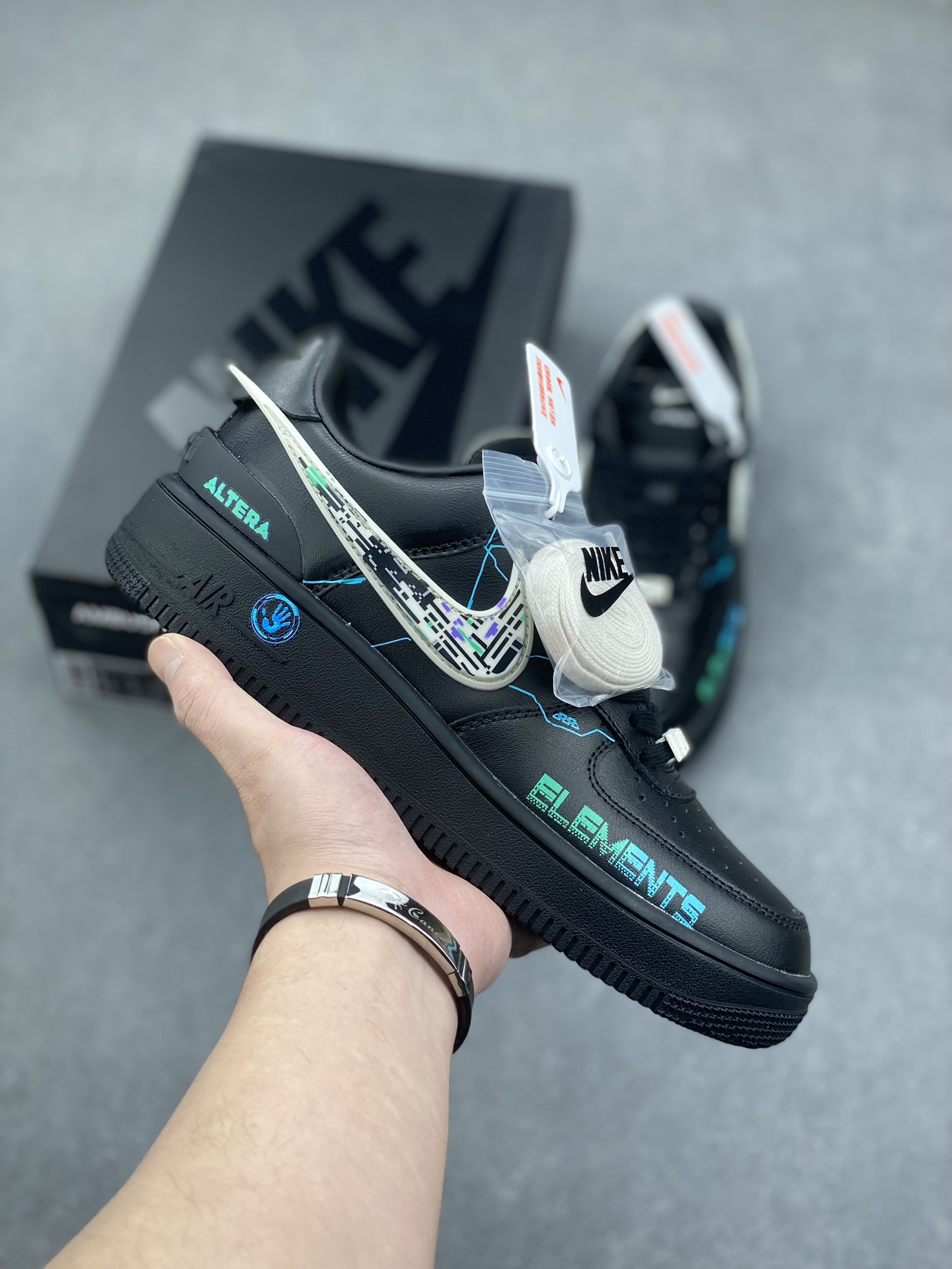 Nike Air Force 1 Low Casual Sneakers - Black, Original Quality, All Sizes 2 i1732993874 4739 1