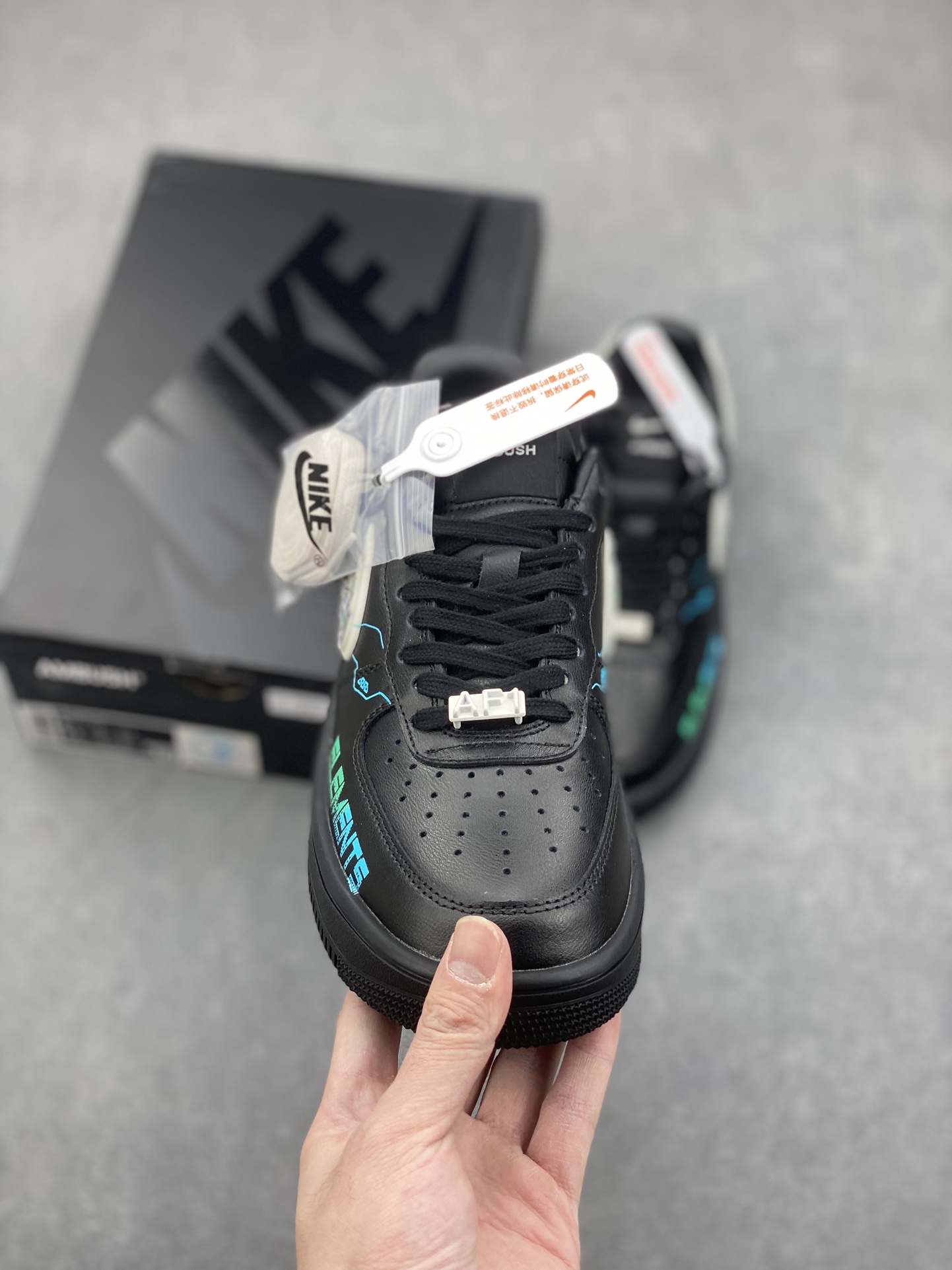 Nike Air Force 1 Low Casual Sneakers - Black, Original Quality, All Sizes 3 i1732993875 22 4