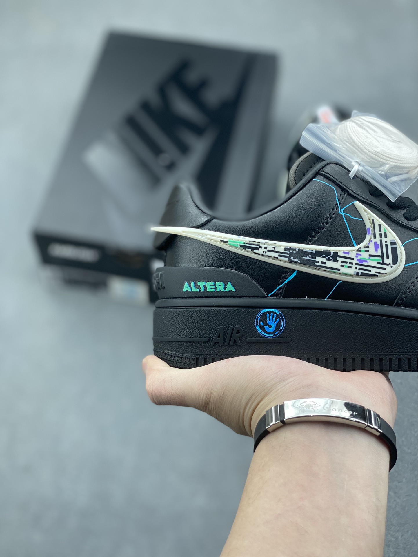 Nike Air Force 1 Low Casual Sneakers - Black, Original Quality, All Sizes 6 i1732993875 4653 3