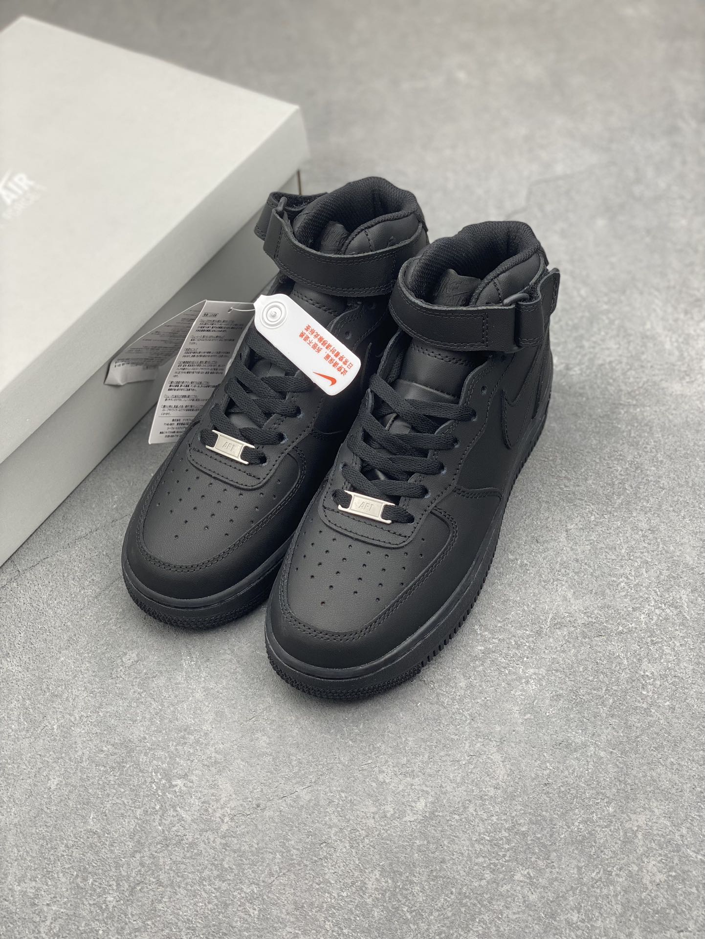 Nike Air Force 1 '07 Mid Black - Original Design, Premium Comfort, All Sizes 9 i1732995001 1195 6