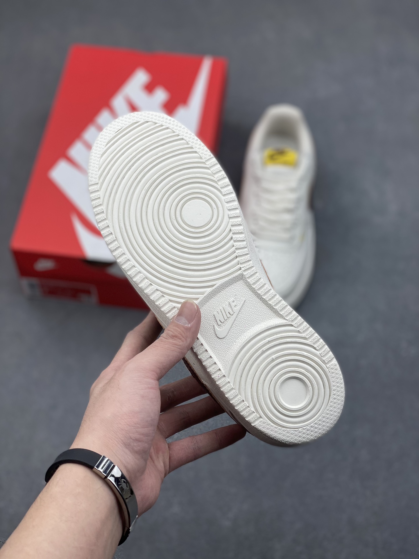 Nike Air Force 1 '07 Low Men's Shoes CD5434-117 Size 36-45 - Cream/Brown 7 i1732995120 1671 1