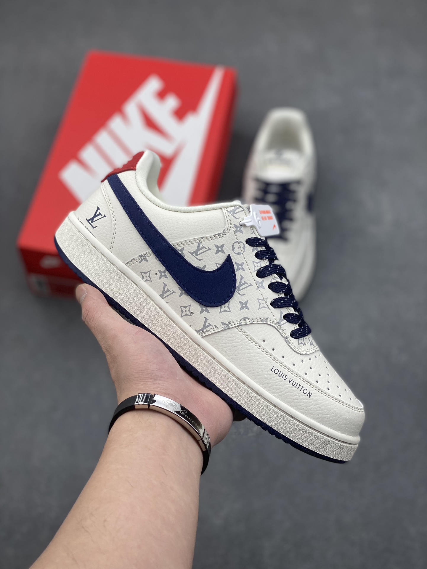 Nike Air Force 1 '07 Low Louis Vuitton Custom Sneakers - Size 36-45 2 i1732995331 3974 5