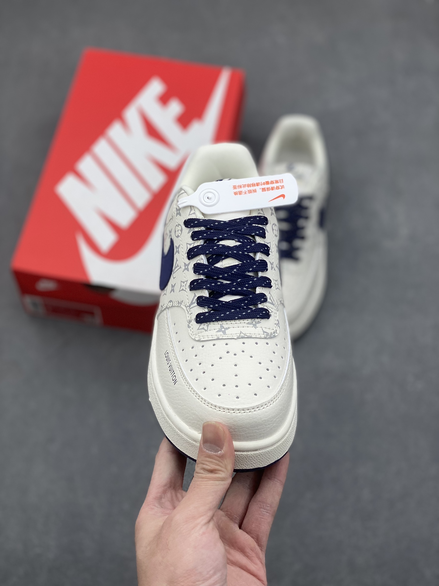 Nike Air Force 1 '07 Low Louis Vuitton Custom Sneakers - Size 36-45 3 i1732995331 6952 0