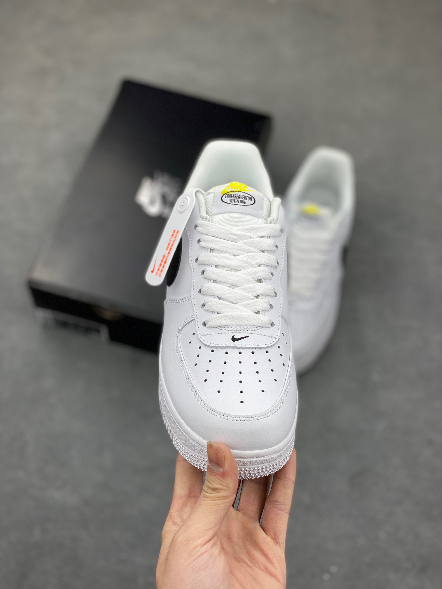 Nike Air Force 1 Low White/Red Casual Shoes - Official Version 3 i1732997928 7100 7