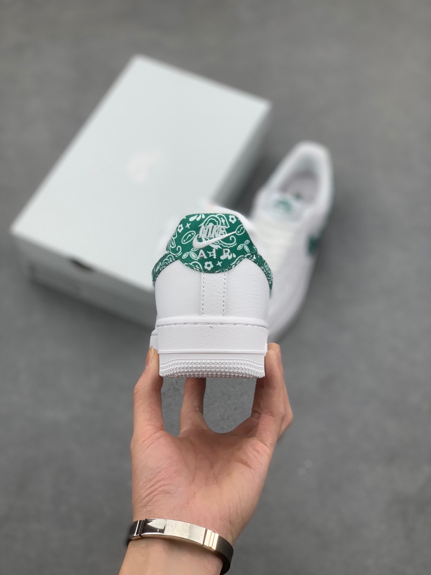 Nike Air Force 1 Low White Paisley Green (DH4406-102) - All Sizes Available 5 i1732998362 4163 7