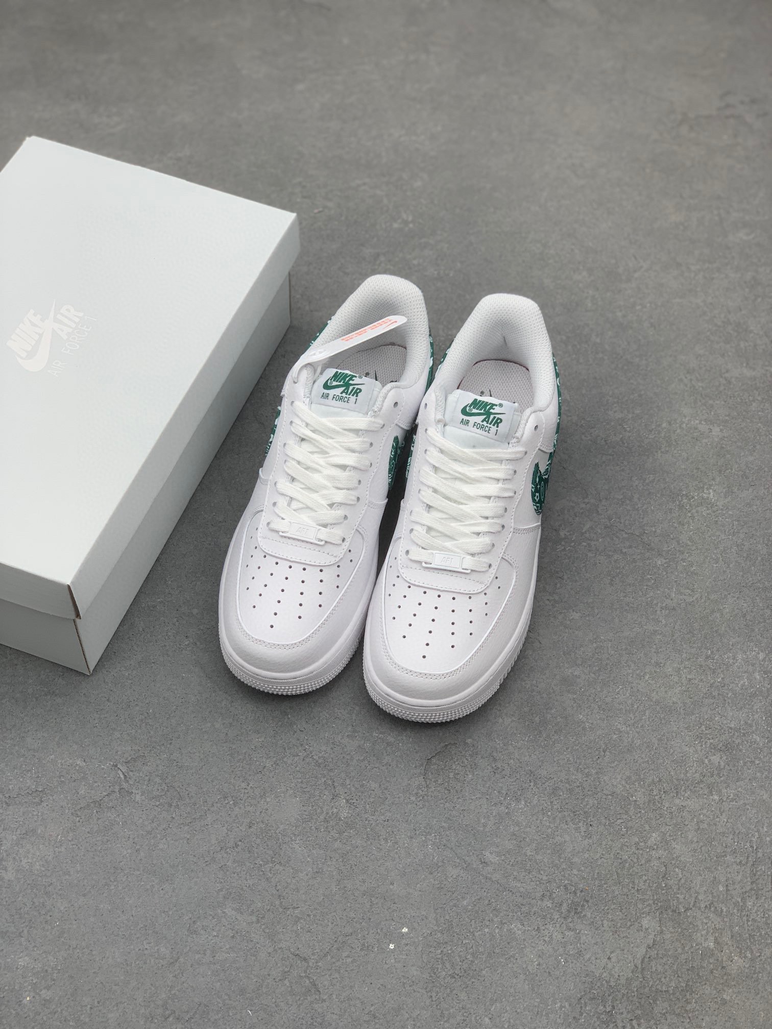 Nike Air Force 1 Low White Paisley Green (DH4406-102) - All Sizes Available 9 i1732998362 7201 1