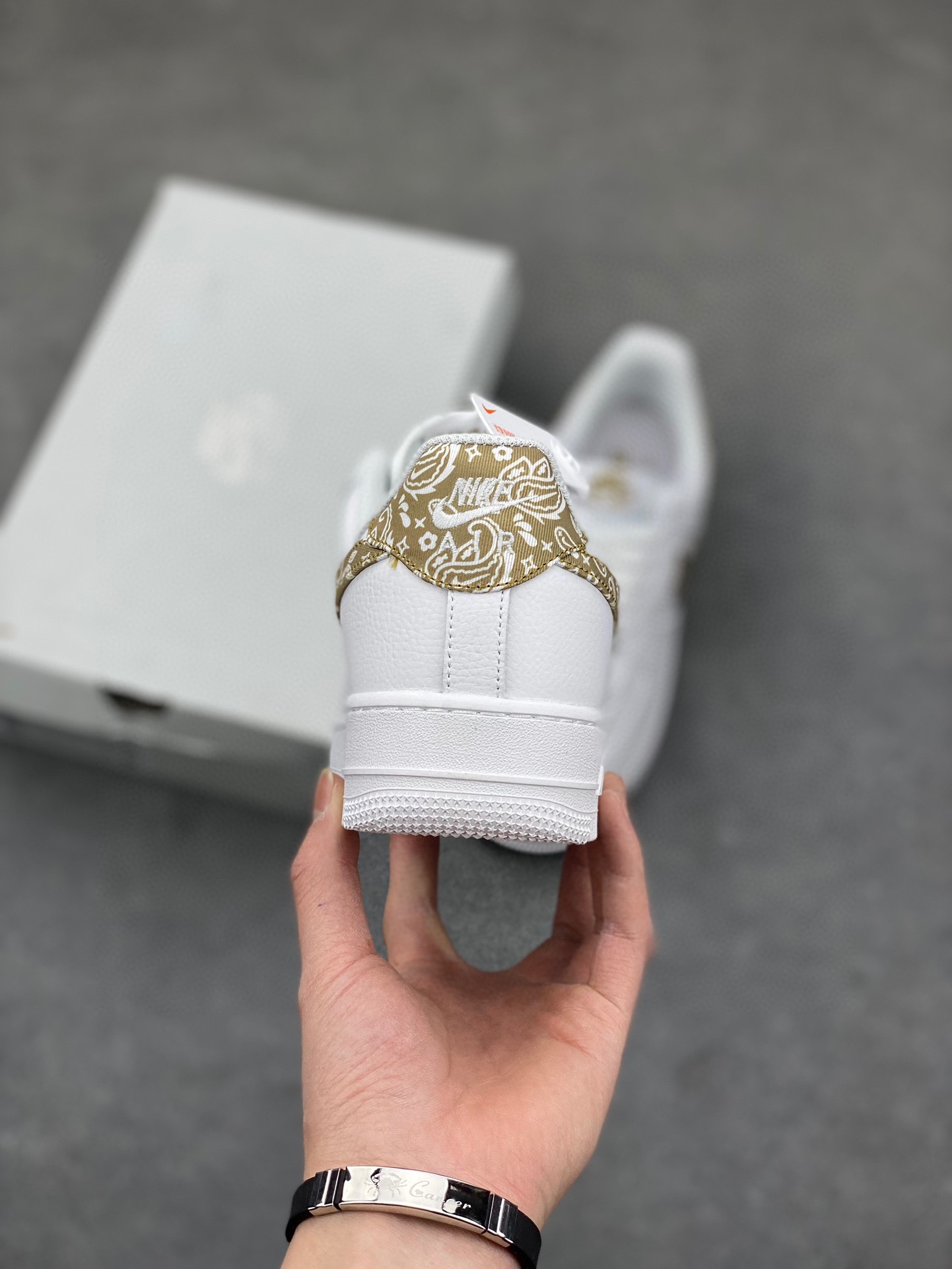 Nike Air Force 1 Low White Paisley (DJ9942-101) Premium Comfort Sneakers 5 i1732998439 7318 1