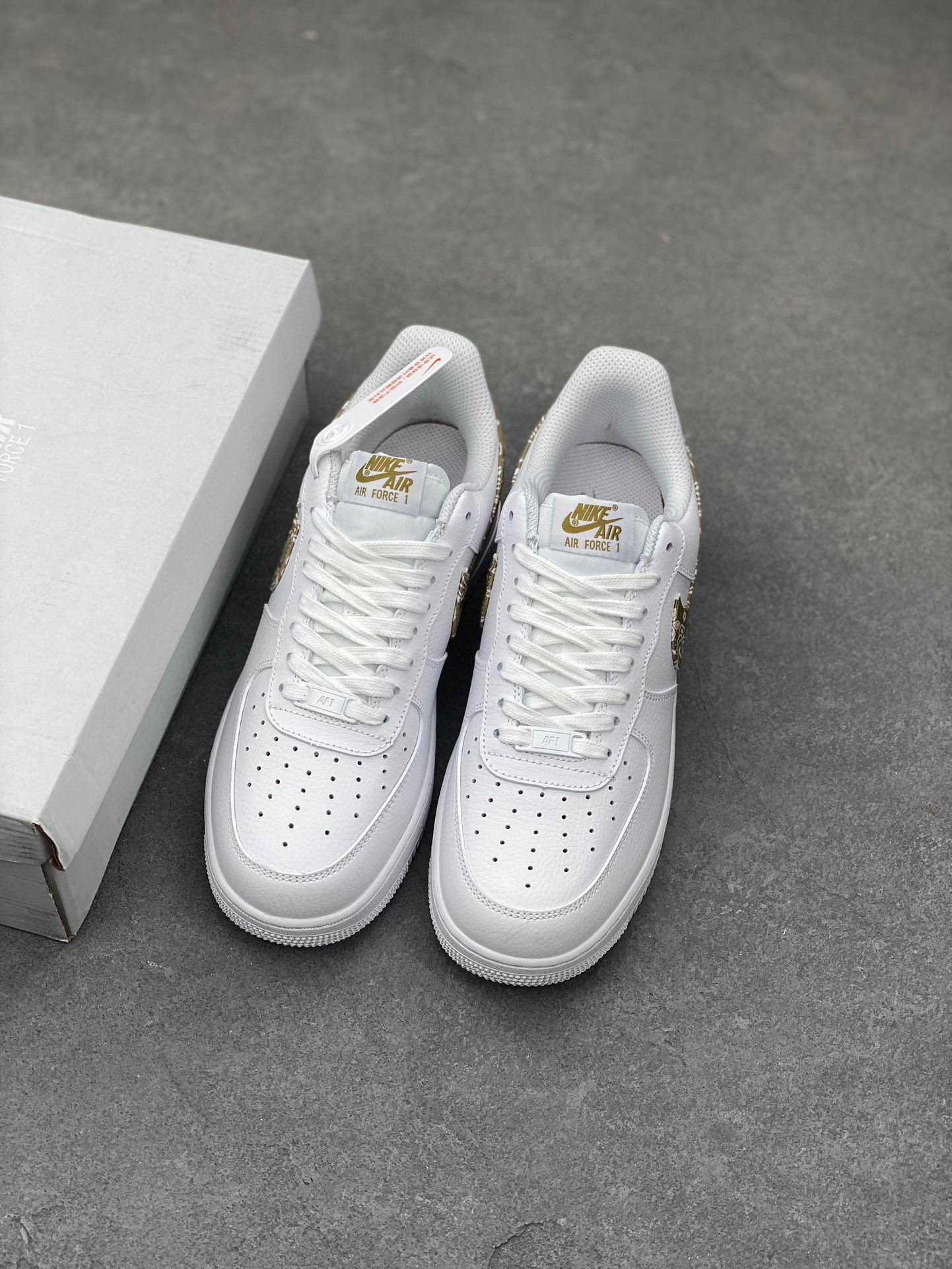 Nike Air Force 1 Low White Paisley (DJ9942-101) Premium Comfort Sneakers 9 i1732998439 7517 2