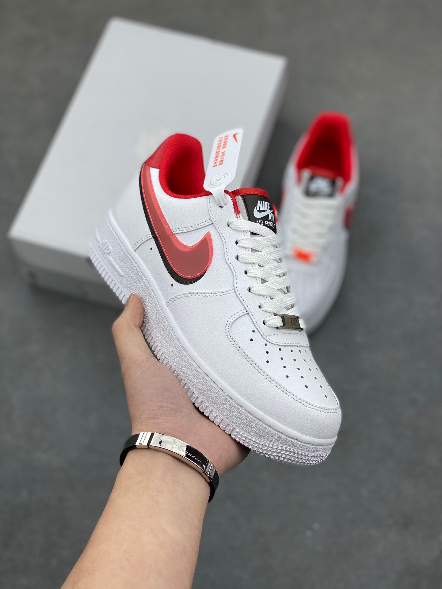 Nike Air Force 1 Low White Red - Iconic Style and Comfort for Everyday Wear 2 i1732998645 3282 1