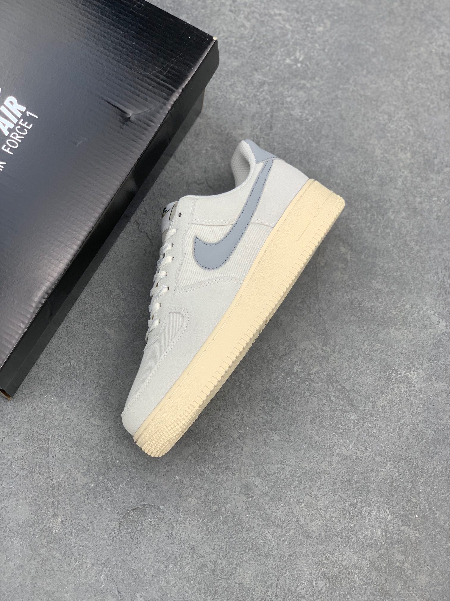 Nike Air Force 1 Low Grey Shoes,Air Cushion, Mens, Women, Unisex Size 8 i1732998916 6076 3
