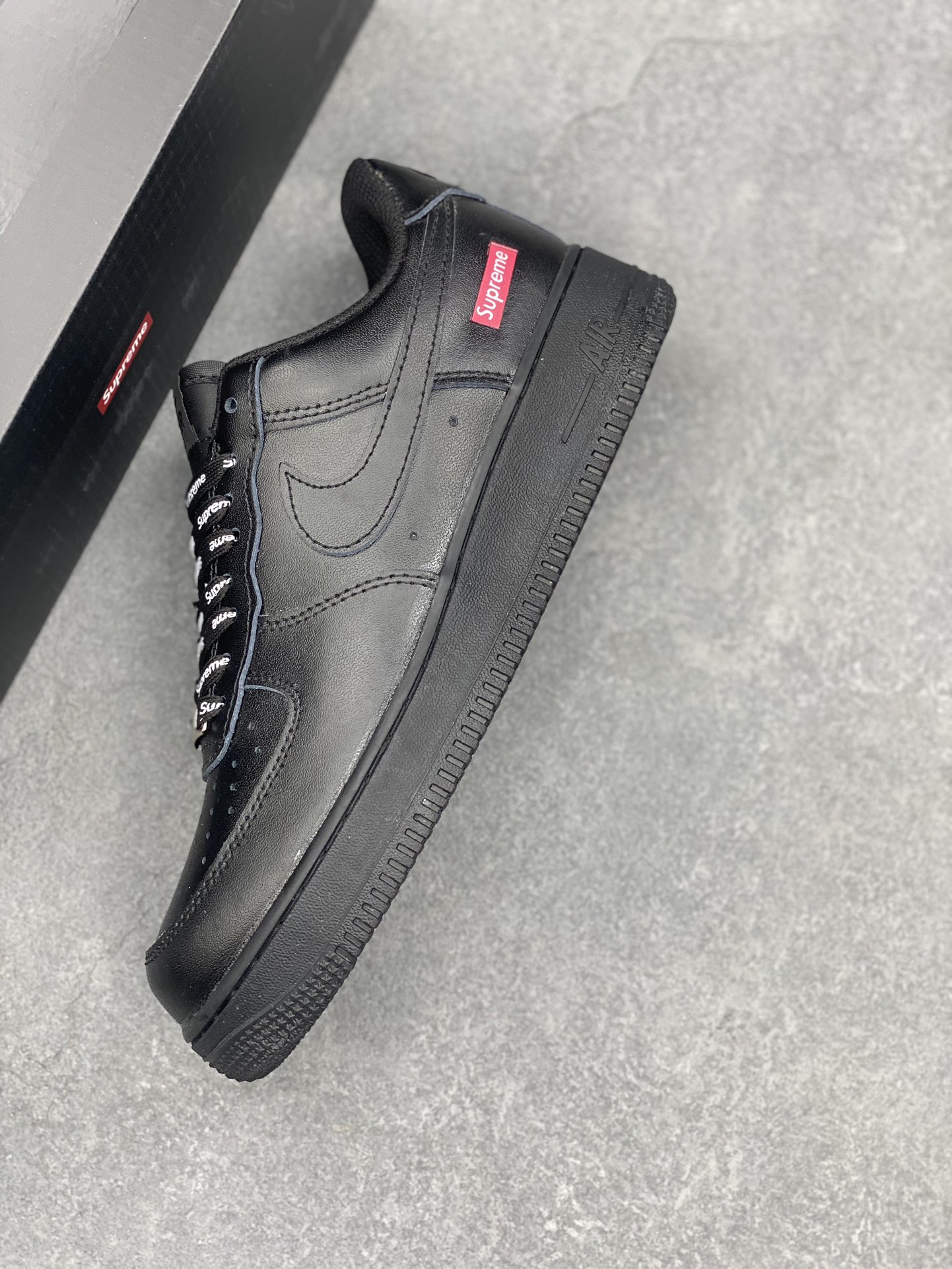 Nike Air Force 1 '07 Low Black Supreme Men's Sneakers, Size 36-45 8 i1733071679 3734 8