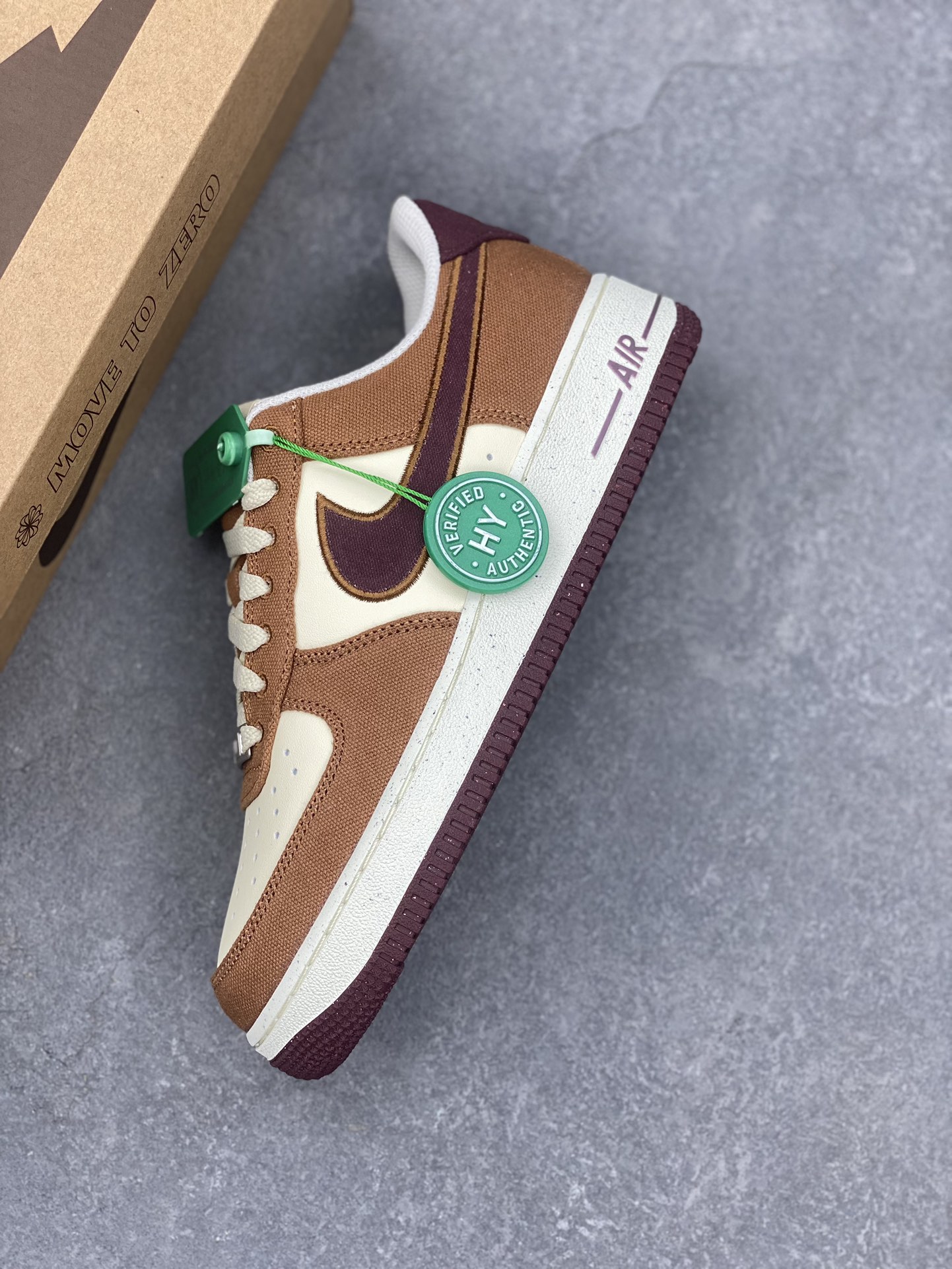 Nike Air Force 1 '07 Low Brown Basalt and Summit White Men's Shoes 8 i1733157526 2071 5