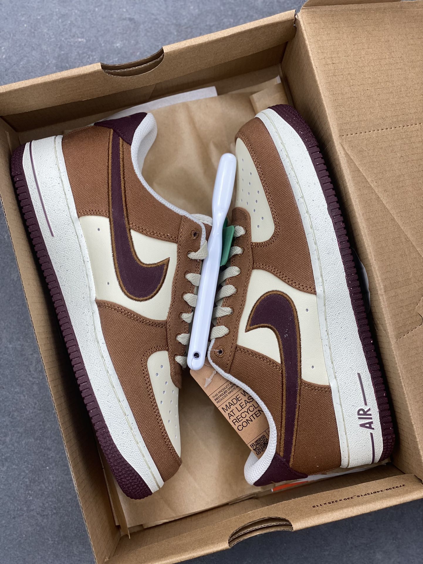 Nike Air Force 1 '07 Low Brown Basalt and Summit White Men's Shoes 10 i1733157526 3961 8