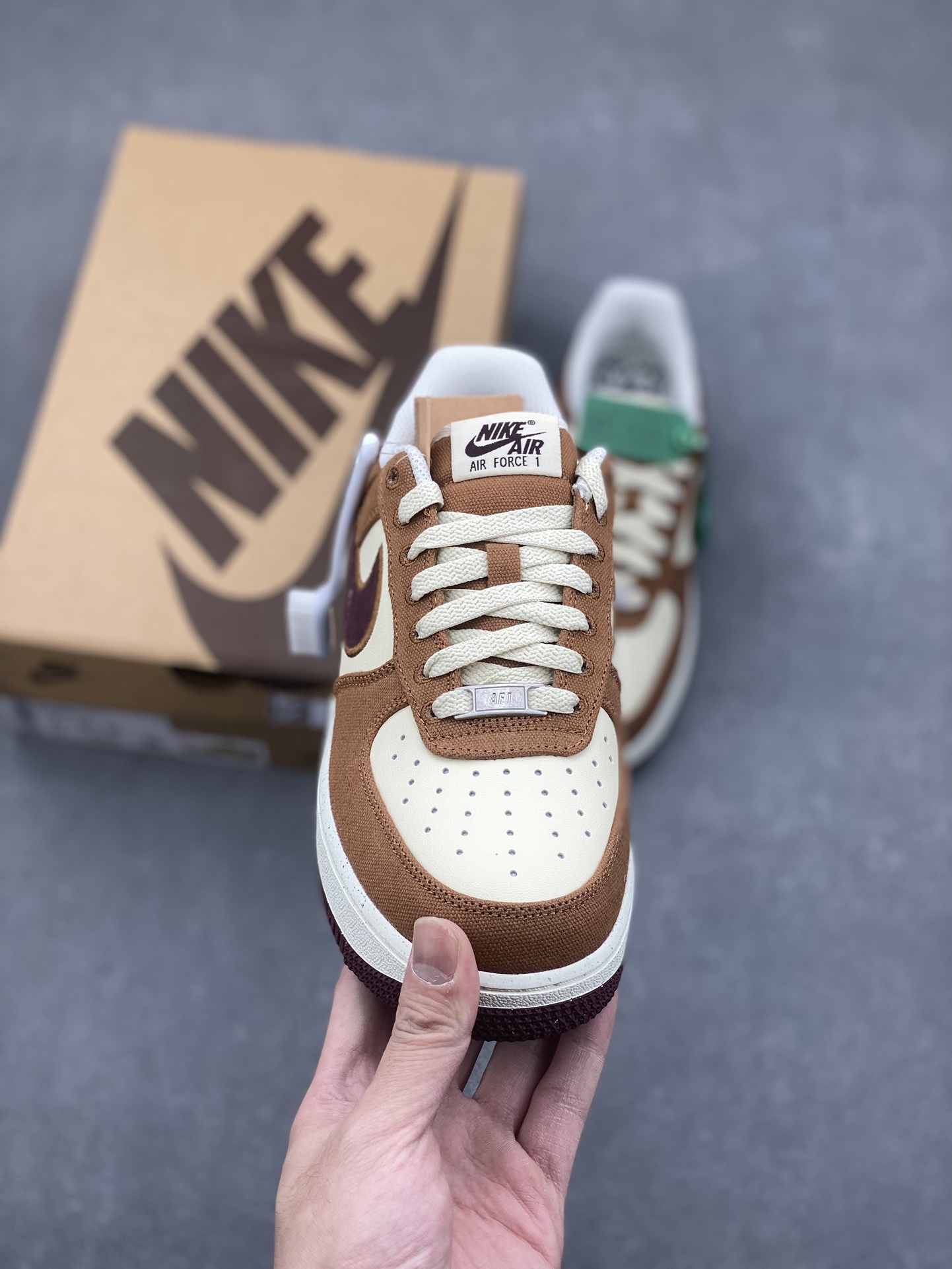Nike Air Force 1 '07 Low Brown Basalt and Summit White Men's Shoes 3 i1733157526 7408 2