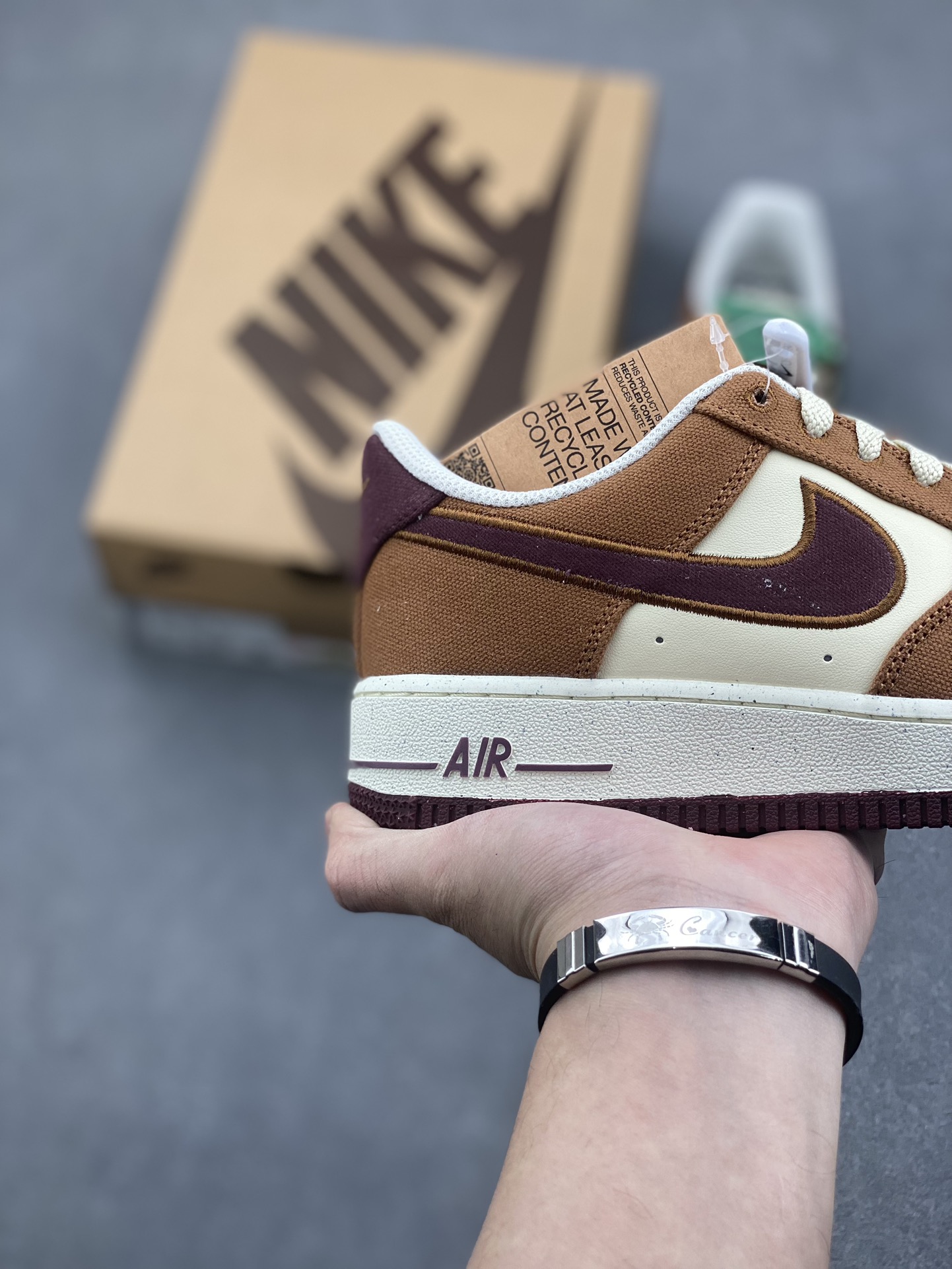Nike Air Force 1 '07 Low Brown Basalt and Summit White Men's Shoes 6 i1733157526 9468 1