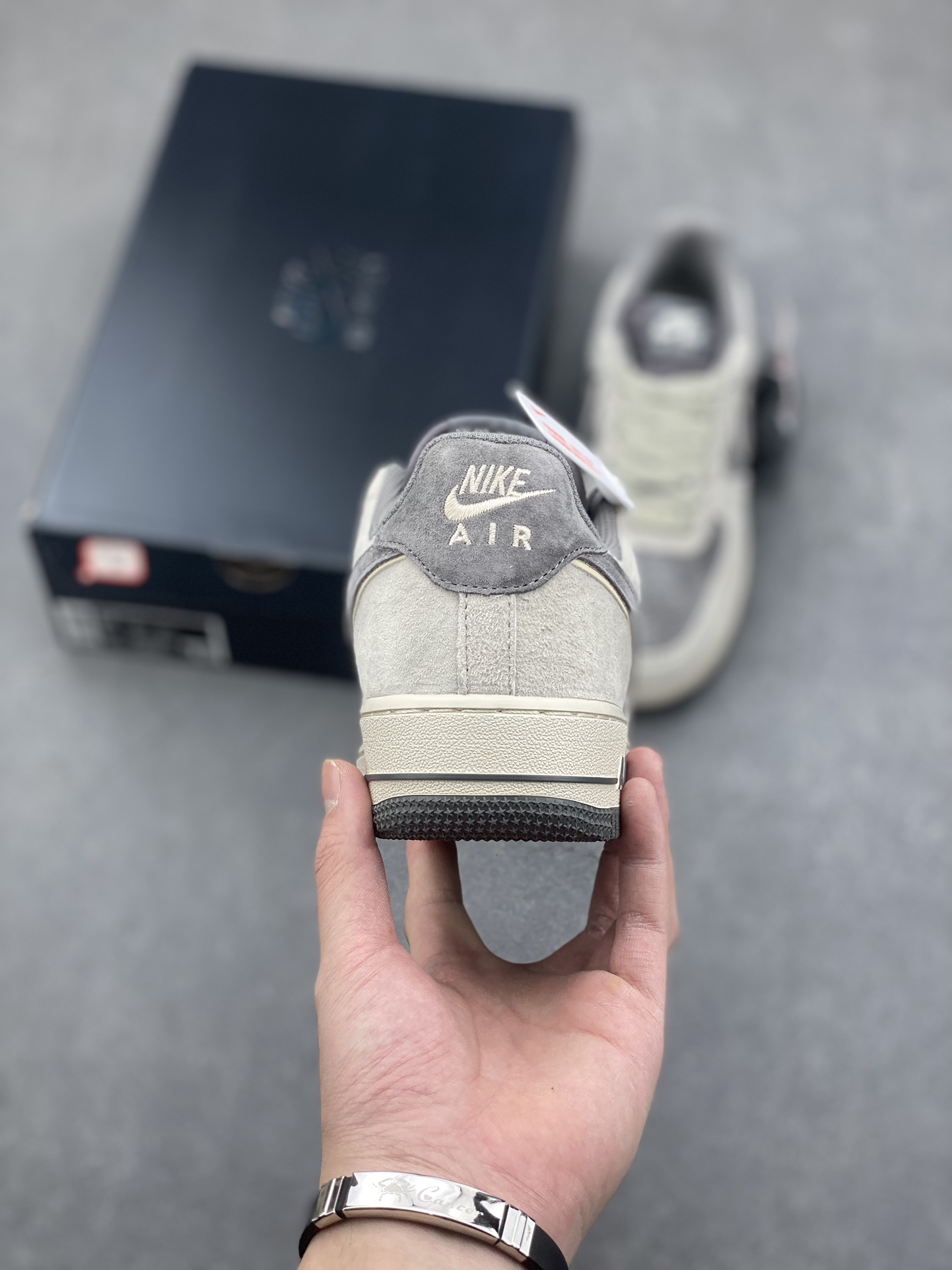 Nike Air Force 1 Low '07 Suede Sneakers Light Bone/Grey XT7138-102 5 i1733157607 9357 7