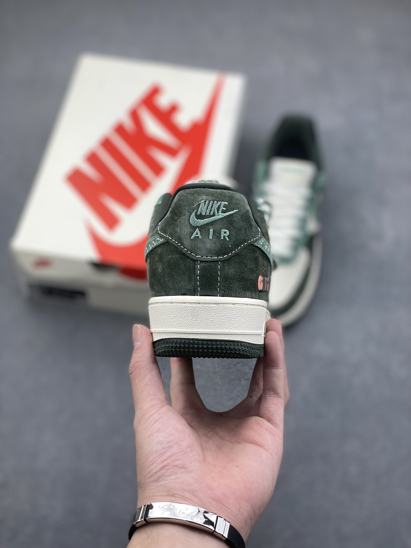 Nike Air Force 1 '07 Low Gucci Collab Jade Green Sneakers 5 i1733157926 7362 1