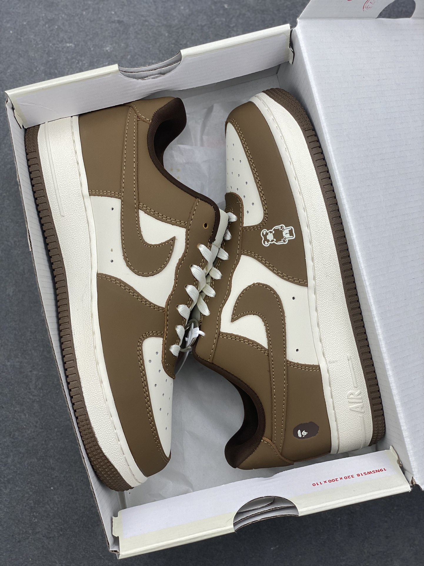 Nike Air Force 1 '07 Low Bape Brown Bear Limited Edition Sneakers 10 i1733157971 2140 4