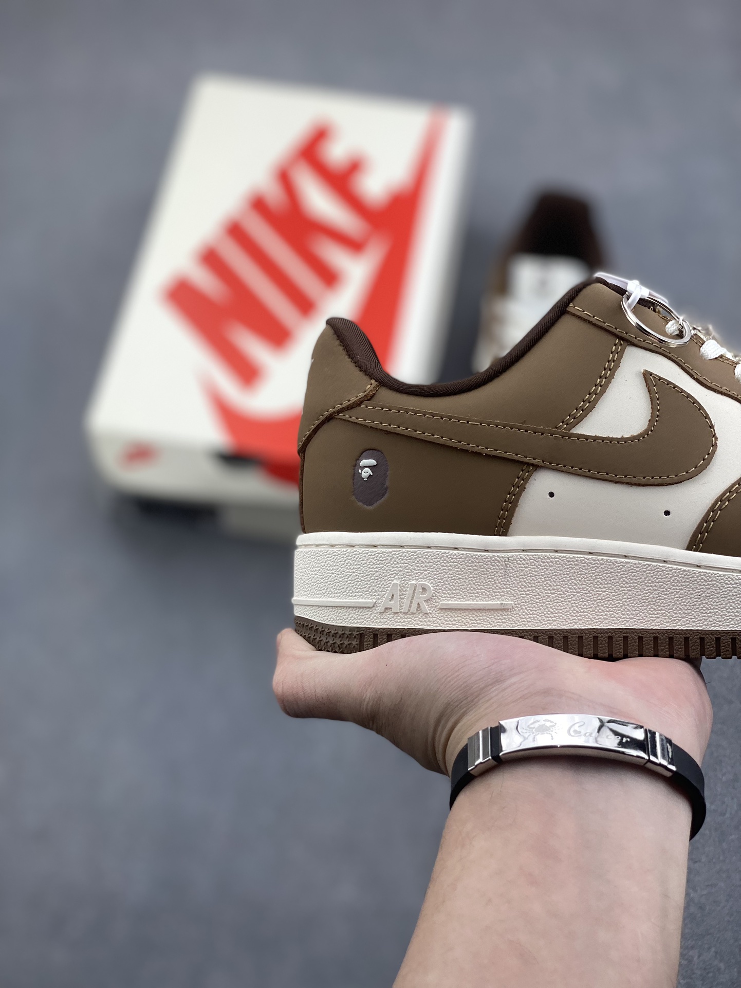 Nike Air Force 1 '07 Low Bape Brown Bear Limited Edition Sneakers 6 i1733157971 2779 5