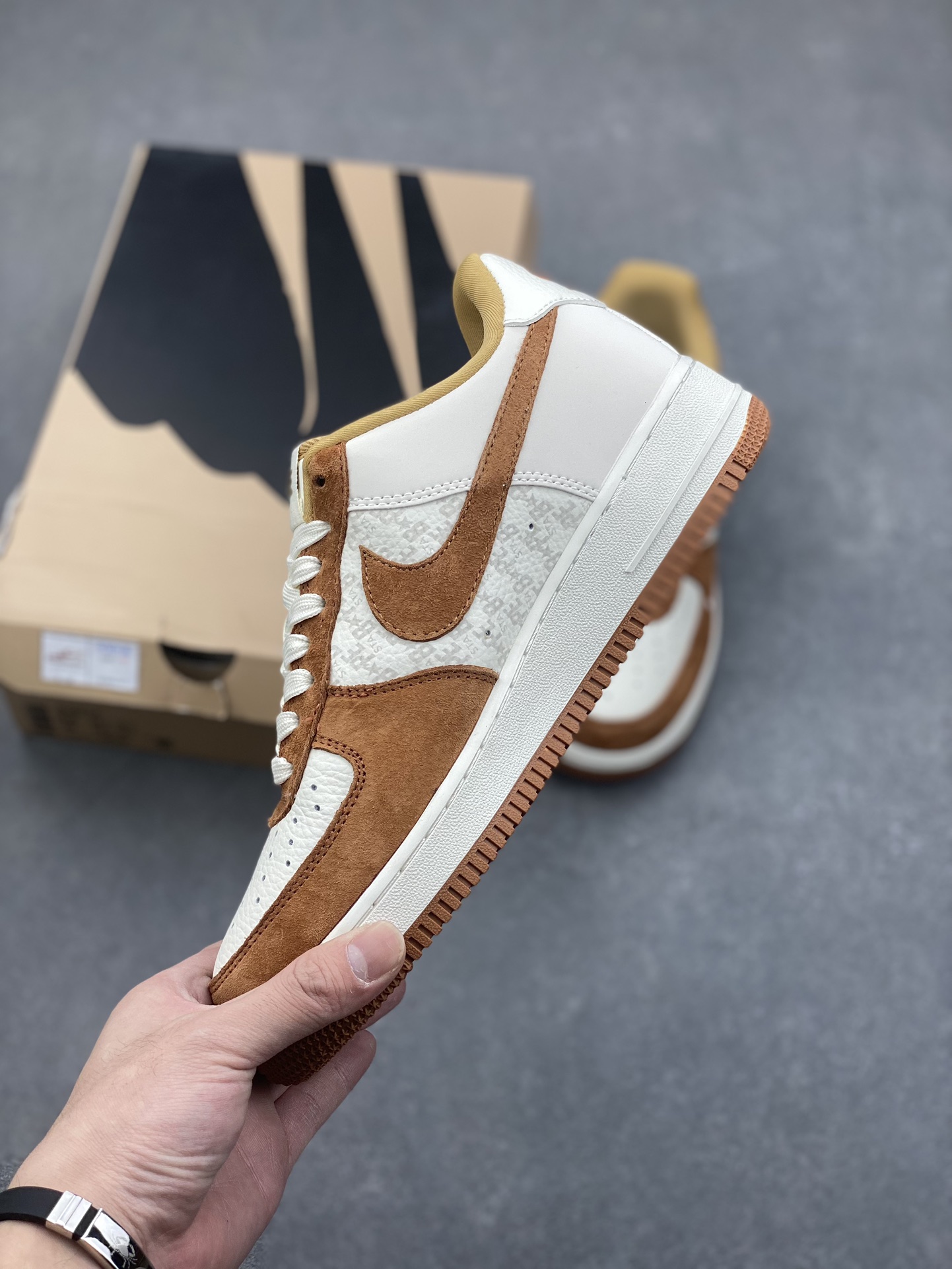 Air Force 1 '07 Low Brown Suede BAPE Collaboration - Premium Quality 4 i1733158602 8590 6