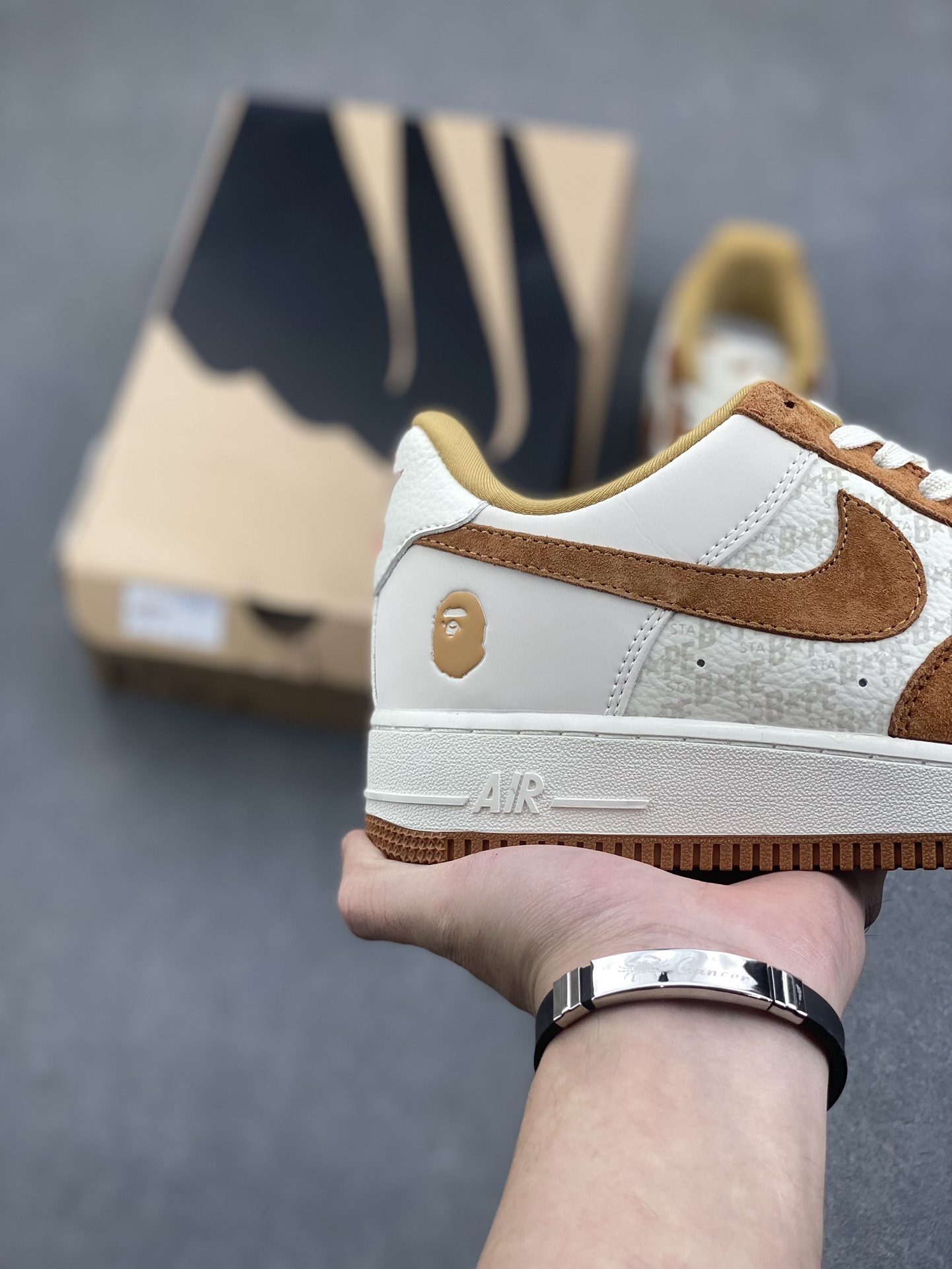 Air Force 1 '07 Low Brown Suede BAPE Collaboration - Premium Quality 6 i1733158602 8689 0