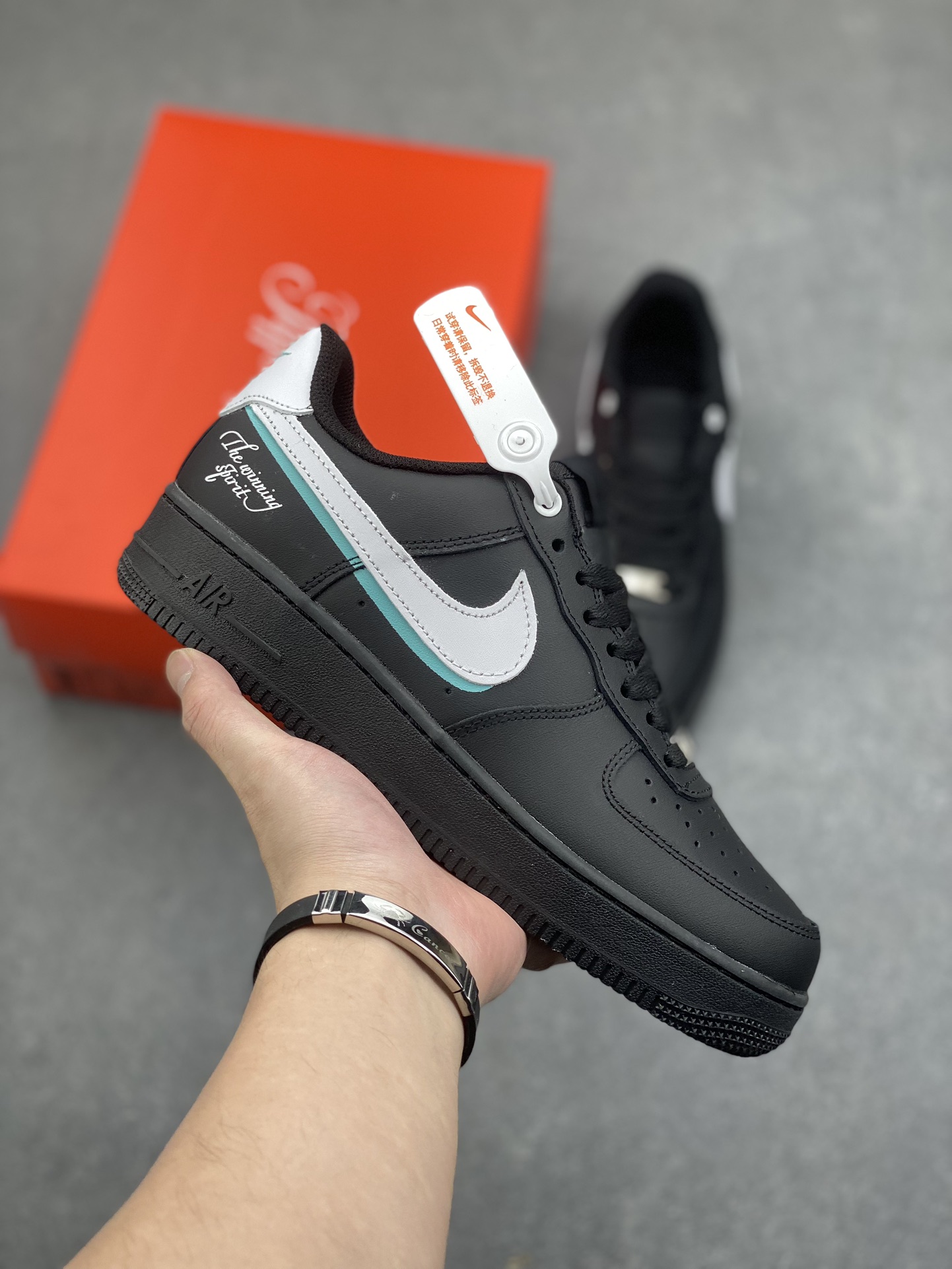 Nike Air Force 1 '07 Low Black White Casual Sneakers DD8959-001 2 i1733246503 756 6
