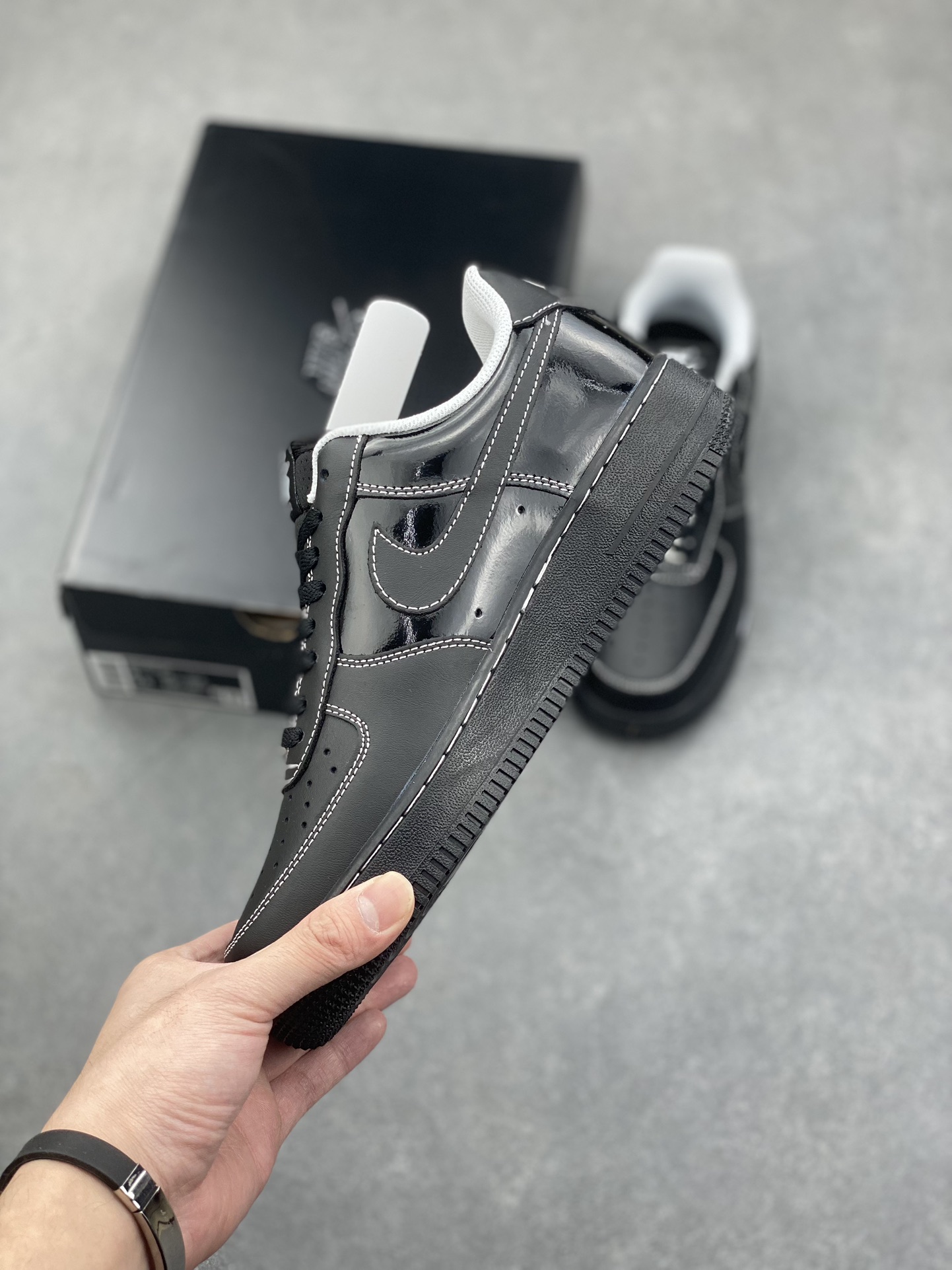 Nike Air Force 1 '07 Low Black/White Cushioned Fashion Sneakers HF4084-001 4 i1733329297 7510 2