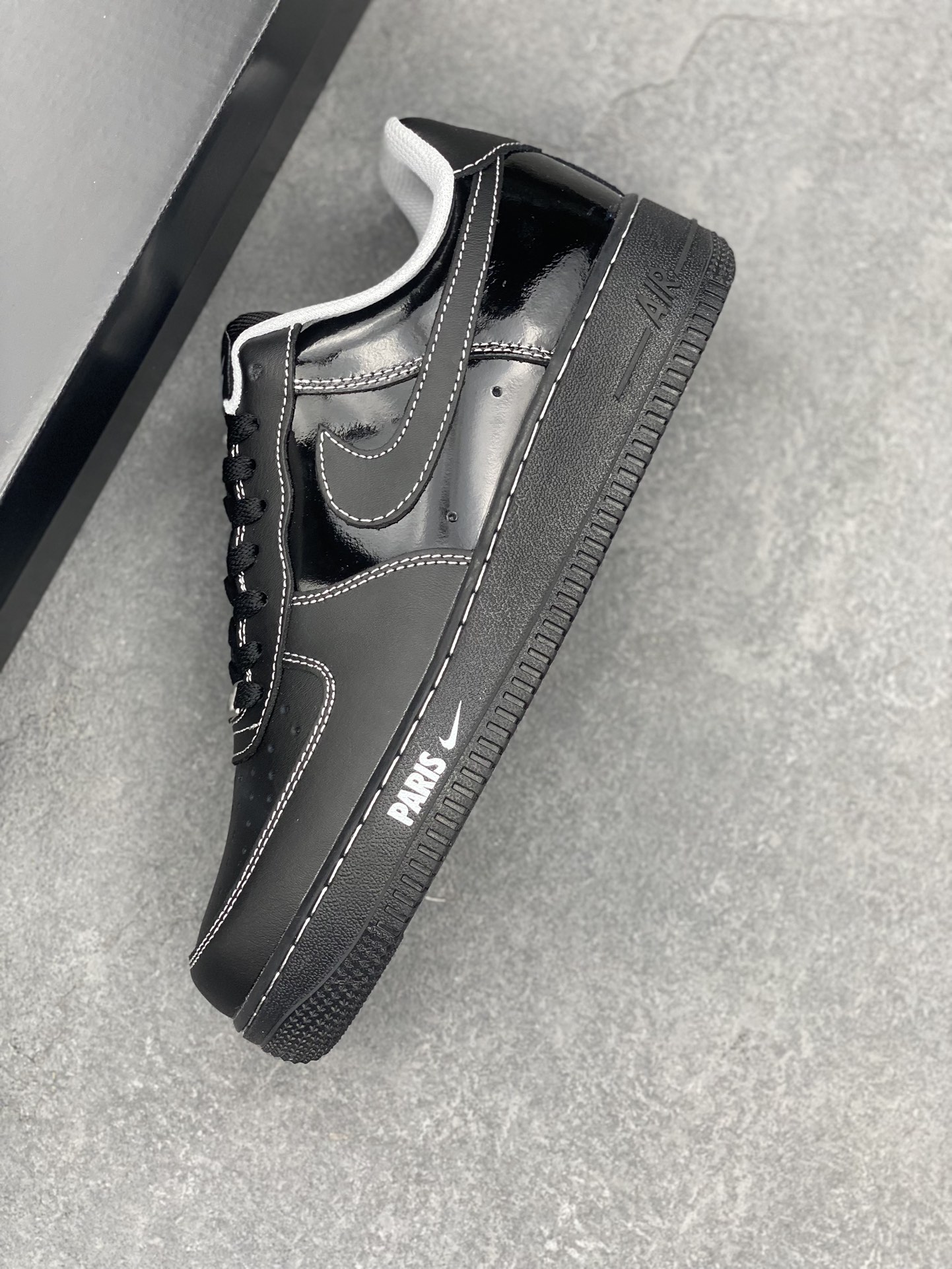 Nike Air Force 1 '07 Low Black/White Cushioned Fashion Sneakers HF4084-001 8 i1733329298 441 8
