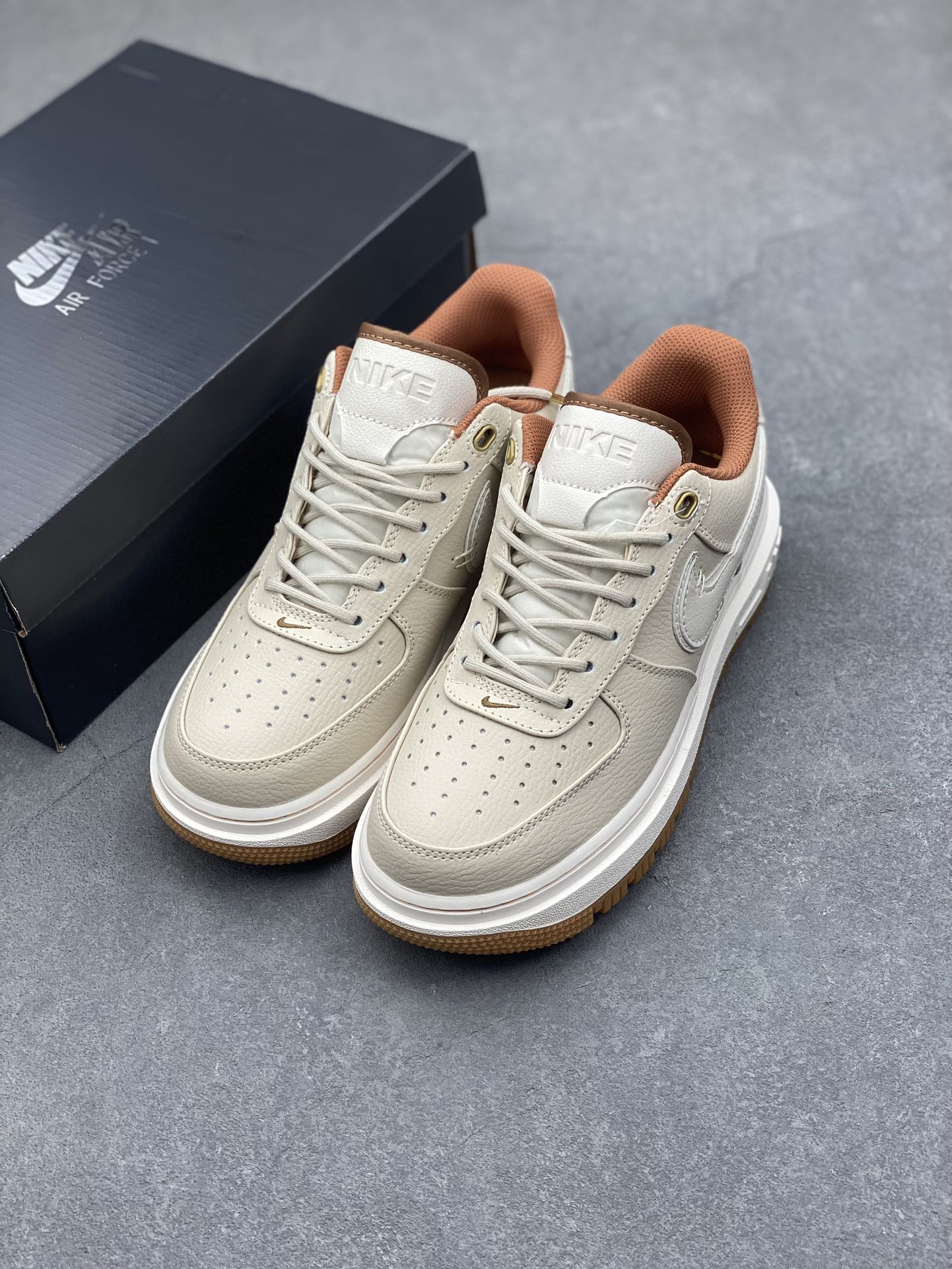 Nike Air Force 1 Low Beige: Original Quality, Comfortable Air Cushion 9 i1733329527 92 7