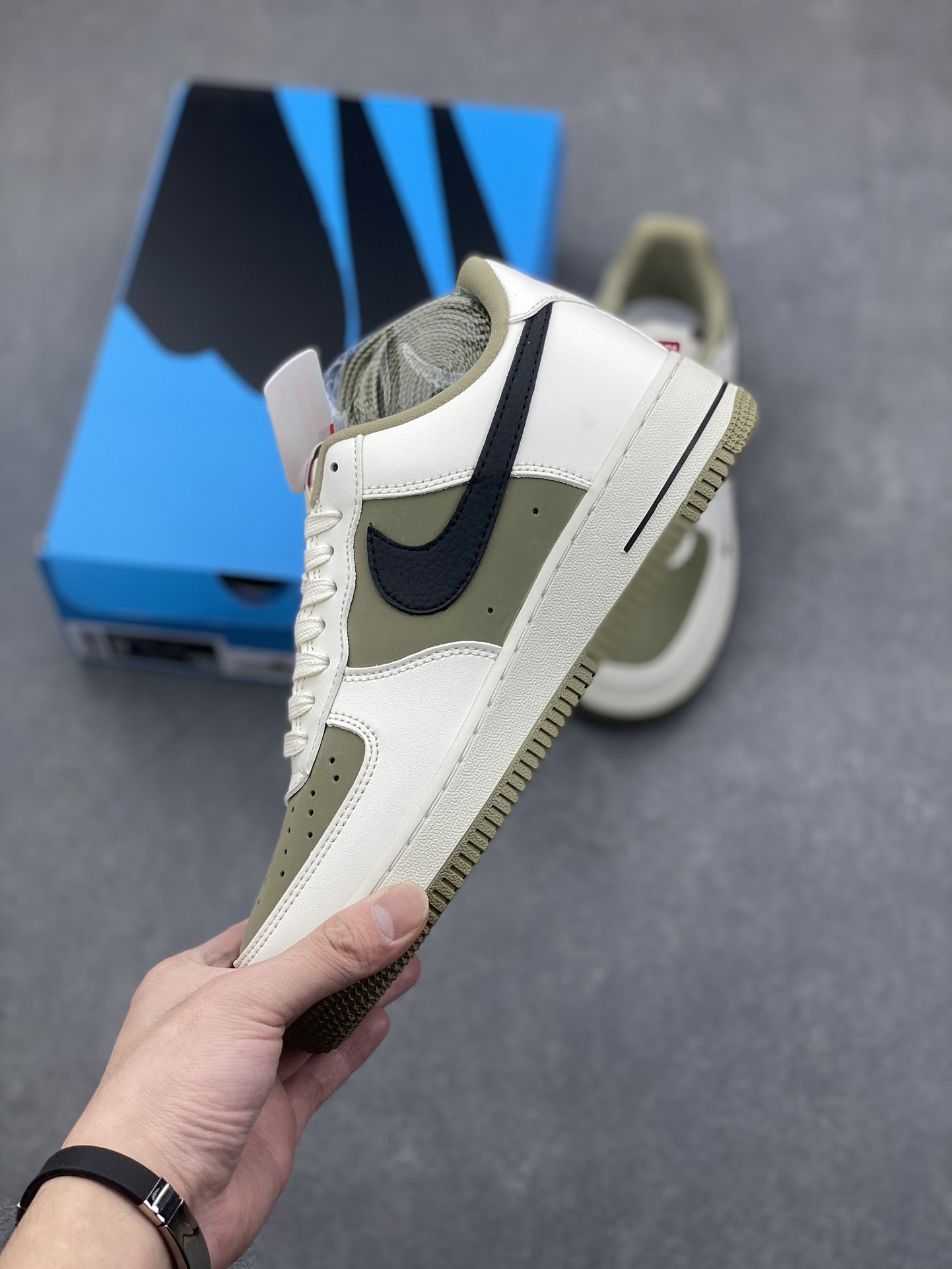 Nike Air Force 1 '07 Low Supreme Collab Military Green - Size 36-45 4 i1733329788 7383 0