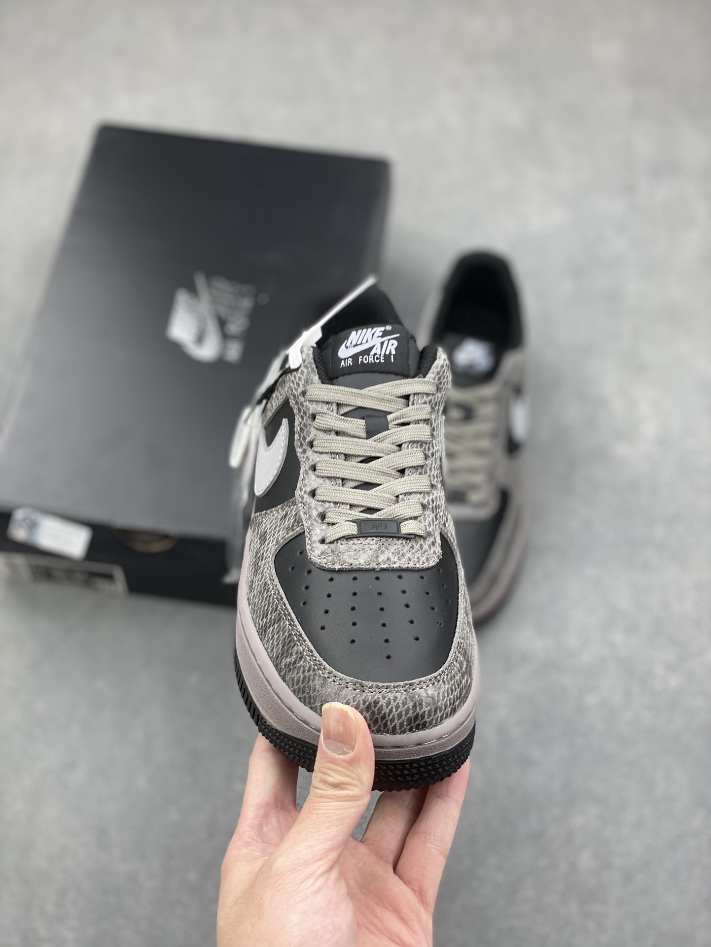 Nike Air Force 1 Low Black and Gray - Premium Quality, Comfortable Fit 3 i1733590630 3726 1