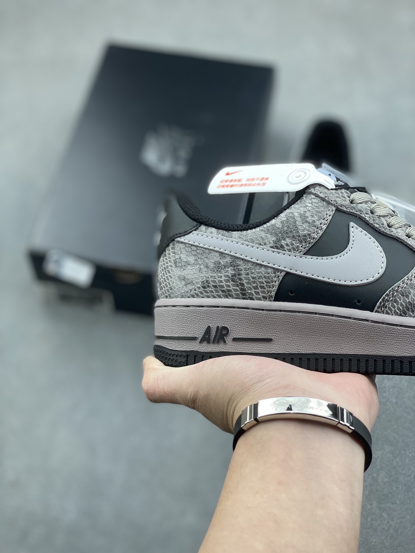 Nike Air Force 1 Low Black and Gray - Premium Quality, Comfortable Fit 6 i1733590630 5594 2
