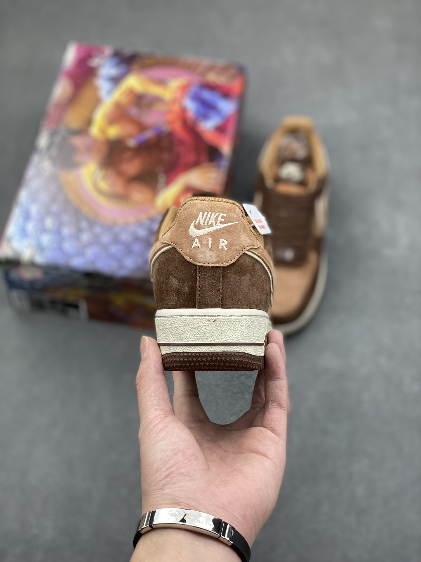 Nike Air Force 1 Low '07 Brown Suede Sneakers - Casual Comfort 5 i1733590955 4265 6