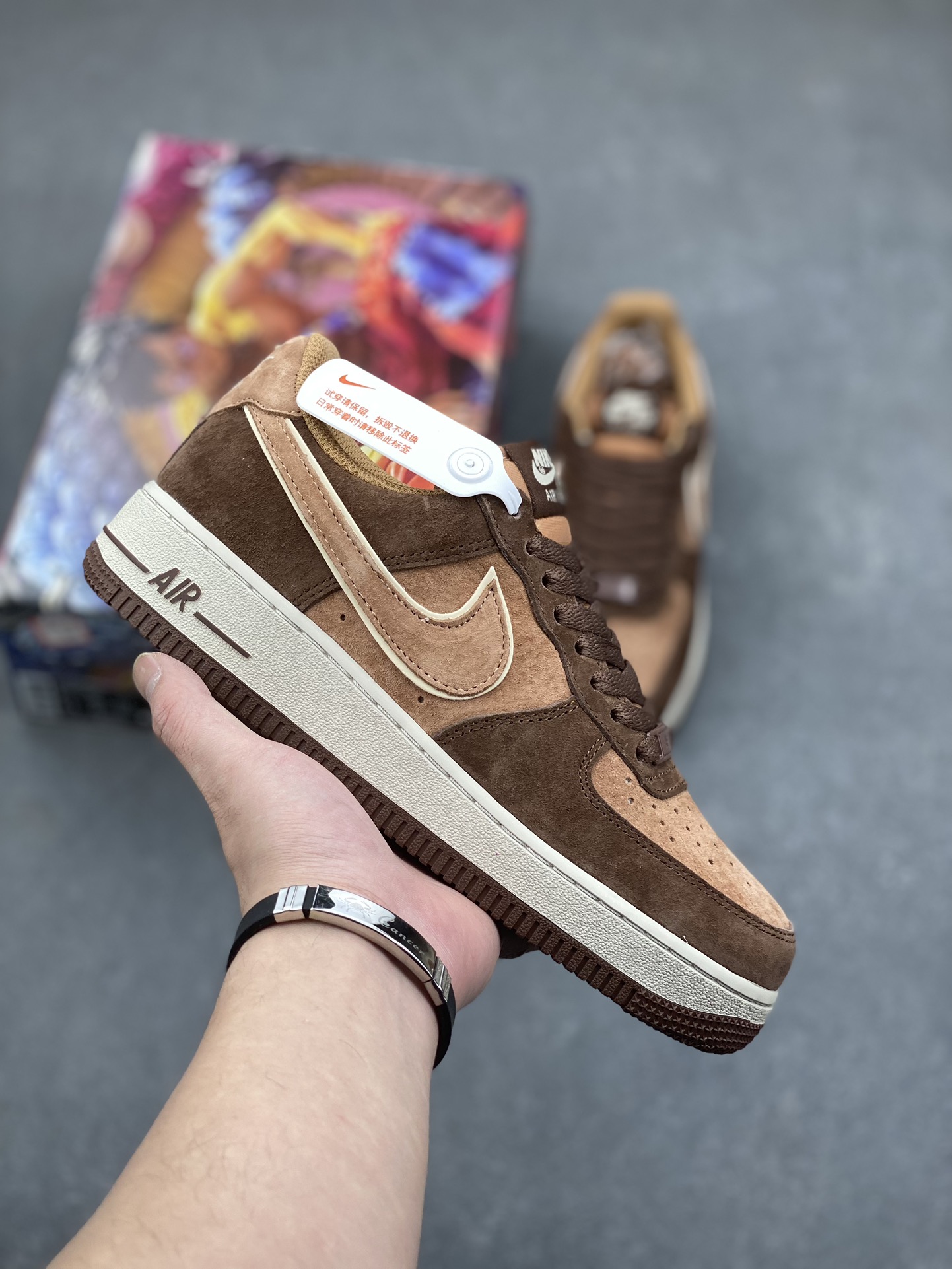 Nike Air Force 1 Low '07 Brown Suede Sneakers - Casual Comfort 2 i1733590955 56 2