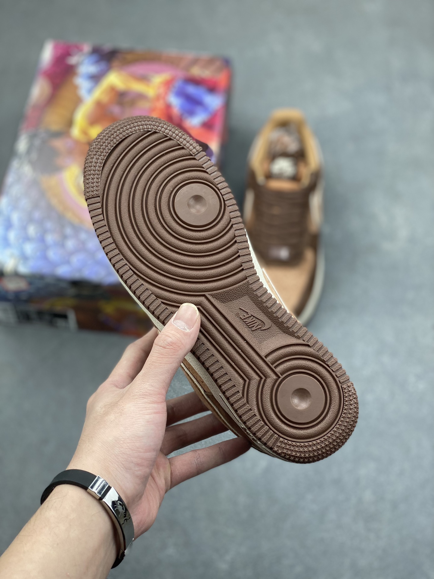 Nike Air Force 1 Low '07 Brown Suede Sneakers - Casual Comfort 7 i1733590955 578 5