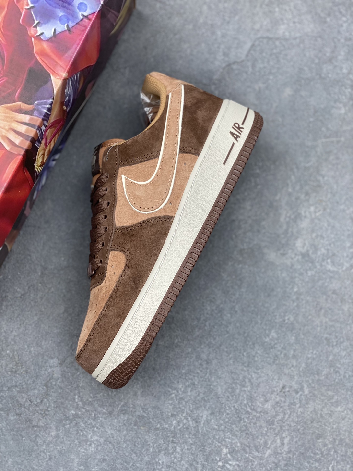 Nike Air Force 1 Low '07 Brown Suede Sneakers - Casual Comfort 8 i1733590955 9110 1