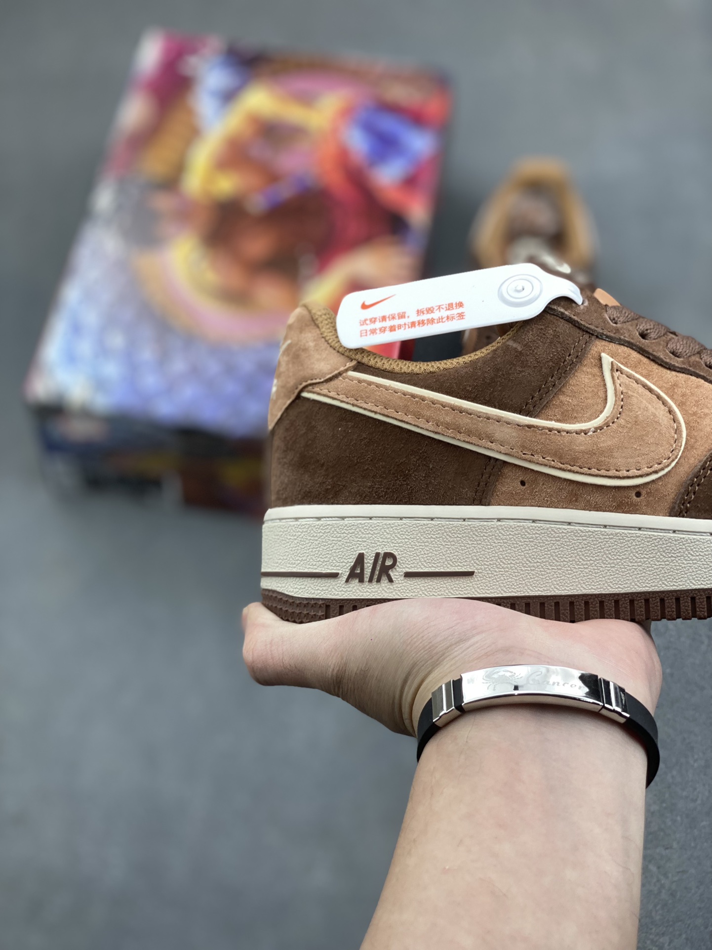 Nike Air Force 1 Low '07 Brown Suede Sneakers - Casual Comfort 6 i1733590956 4212 8