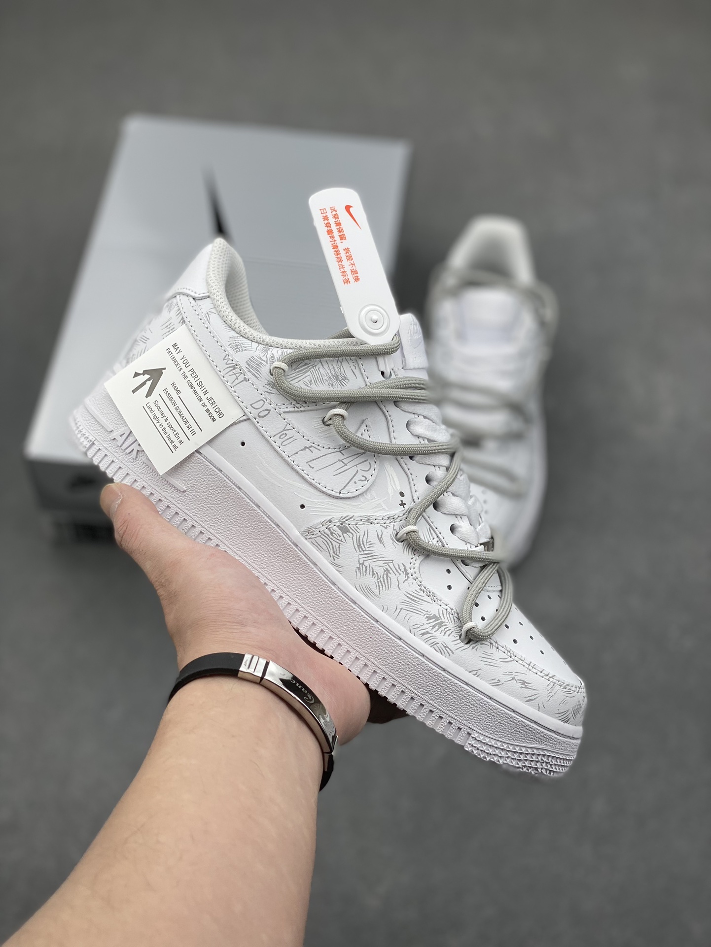 Nike Air Force 1 Low '07 'Love Declaration' Custom Sneakers 2 i1733728970 4206 8