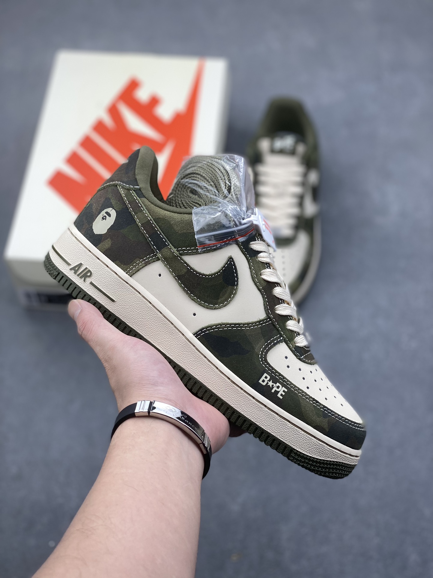 Nike Air Force 1 '07 Low Bape Camo Sneakers Limited Edition 2 i1733771699 4127 7