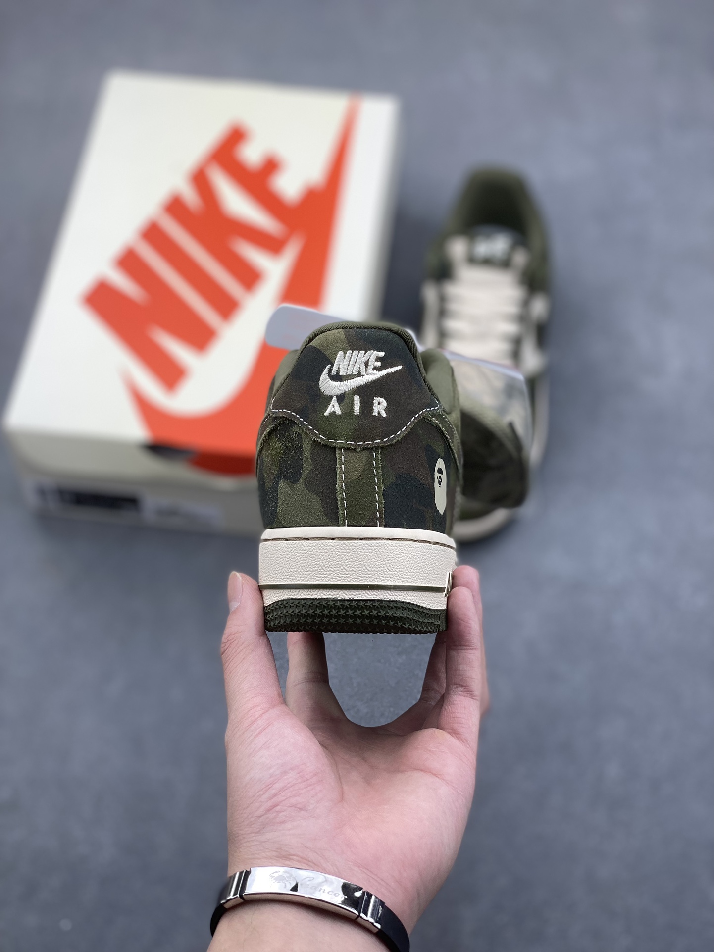 Nike Air Force 1 '07 Low Bape Camo Sneakers Limited Edition 5 i1733771699 7390 8