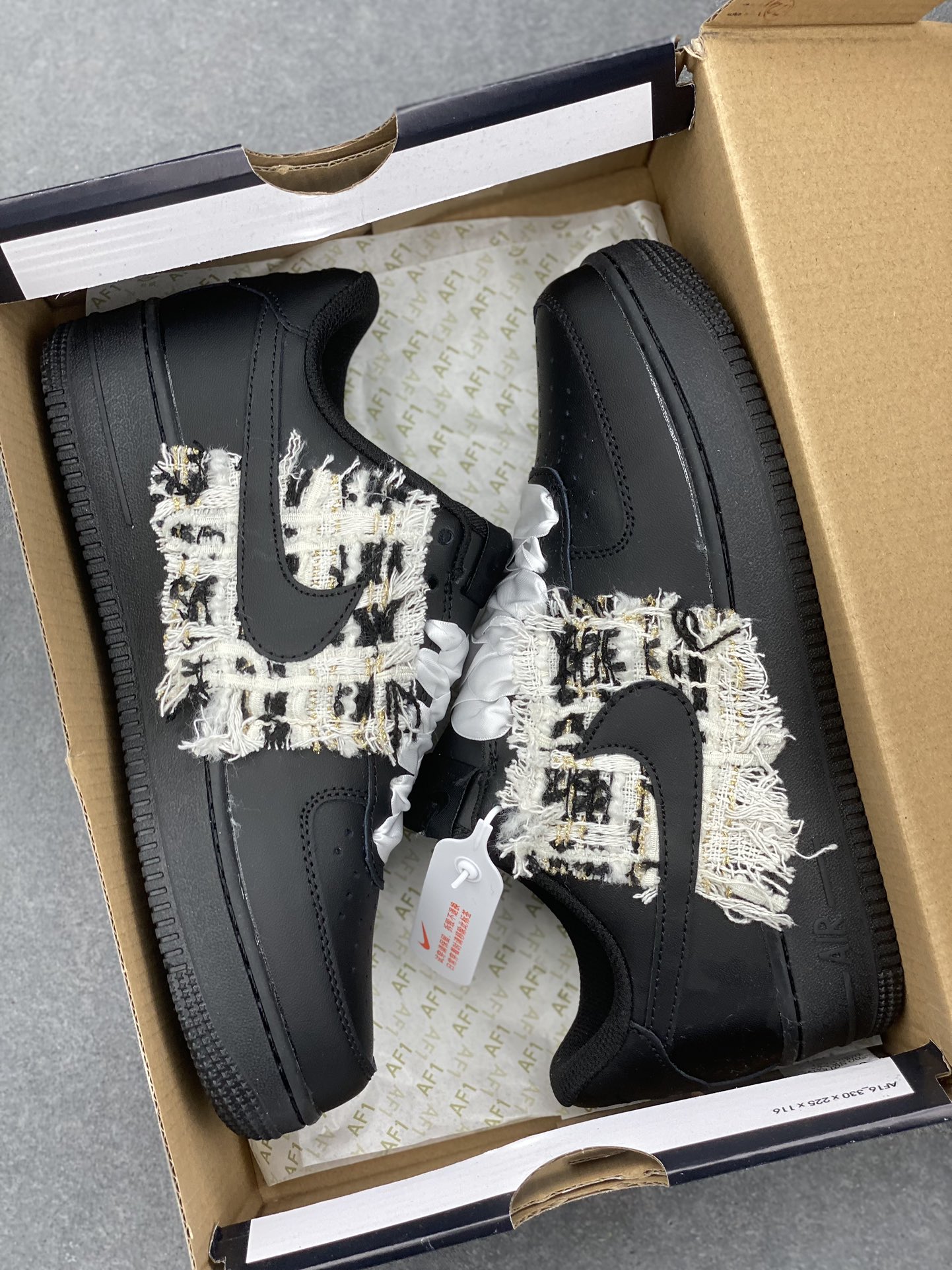 Nike Air Force 1 '07 Low Black Casual Sneakers DD8959-001 10 i1733772291 250 5