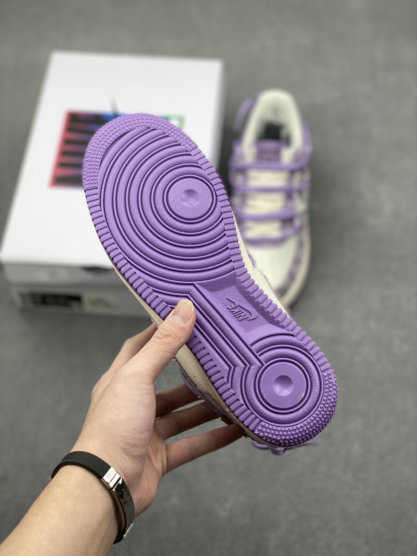 Nike Air Force 1 x Gucci Purple Sneakers Designer Collaboration Shoes 7 i1733848675 8260 7