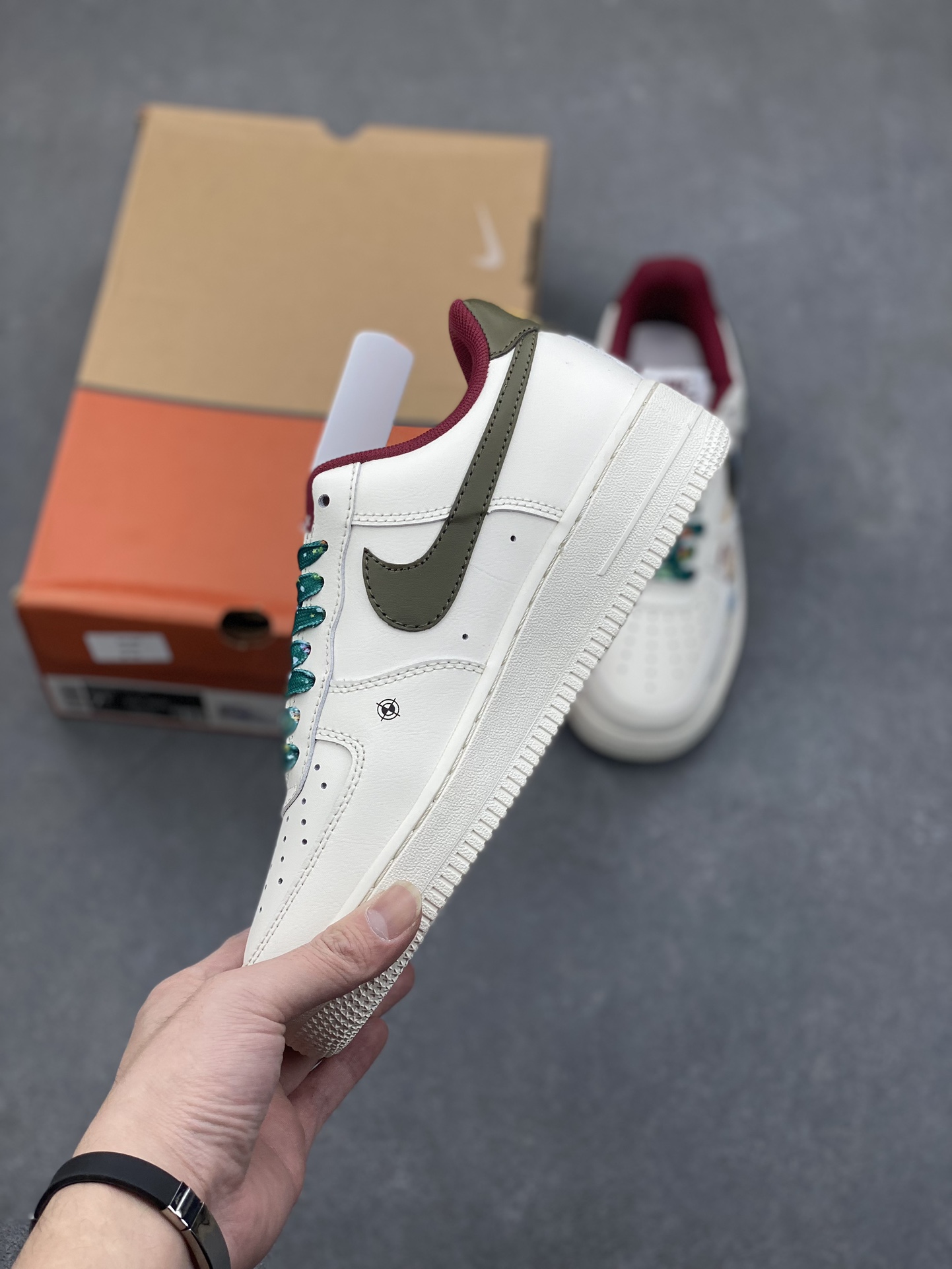 Nike Air Force 1 Low Christmas Party Custom Sneakers - Festive Holiday Style 4 i1734070963 8353 5