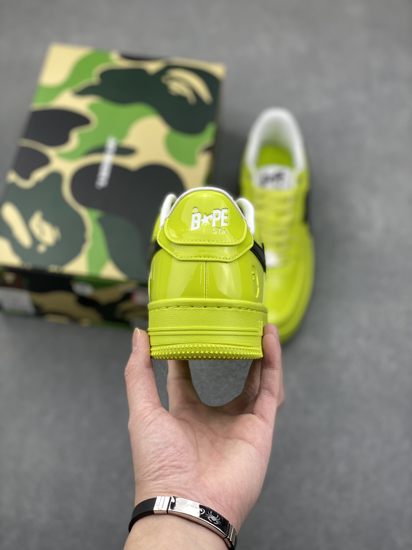 Nike Air Force 1 Low 07 x BAPE Green Black - Authentic Low-Top Sneakers 5 i1734072334 1456 7