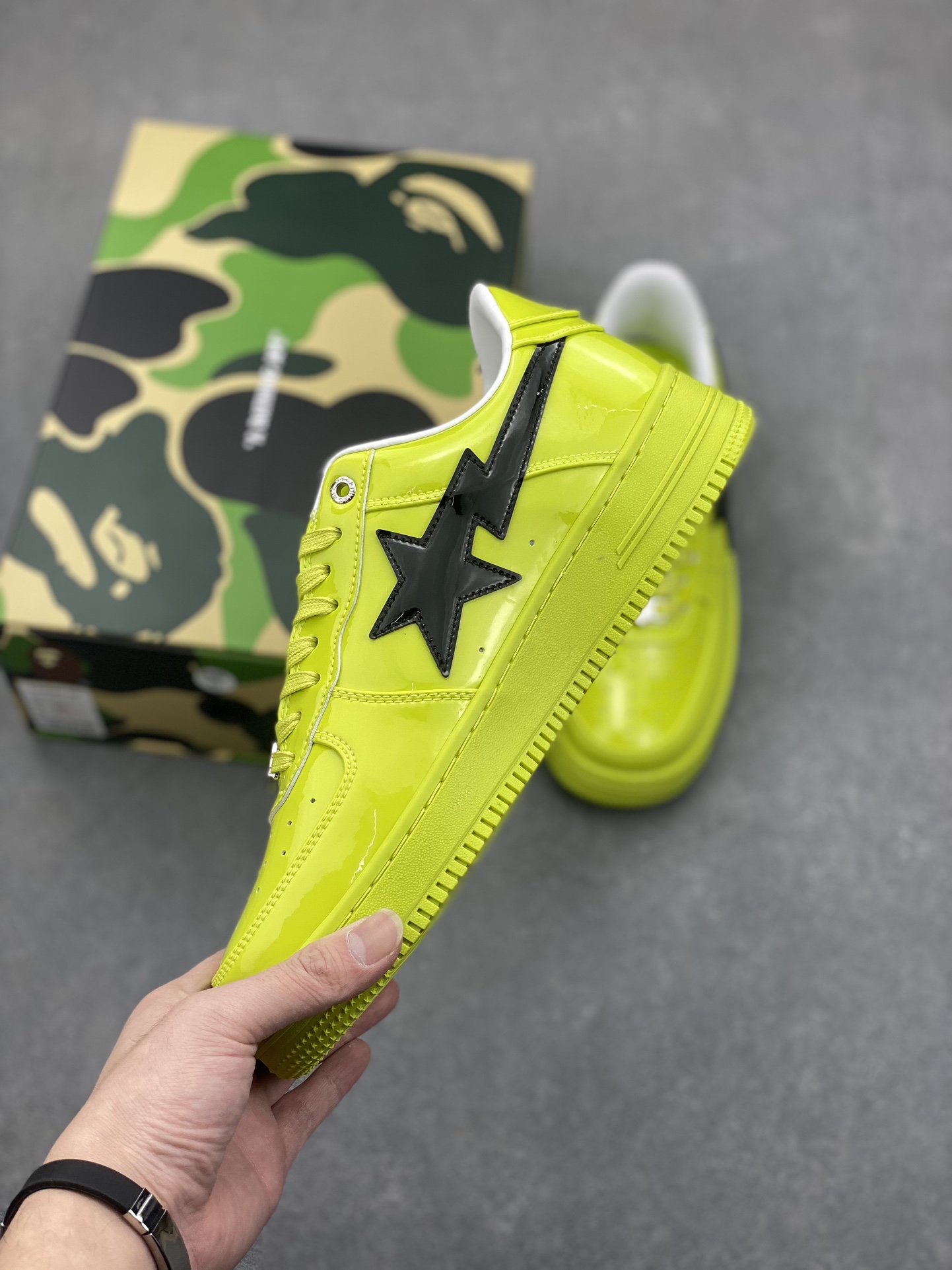 Nike Air Force 1 Low 07 x BAPE Green Black - Authentic Low-Top Sneakers 4 i1734072334 7320 3
