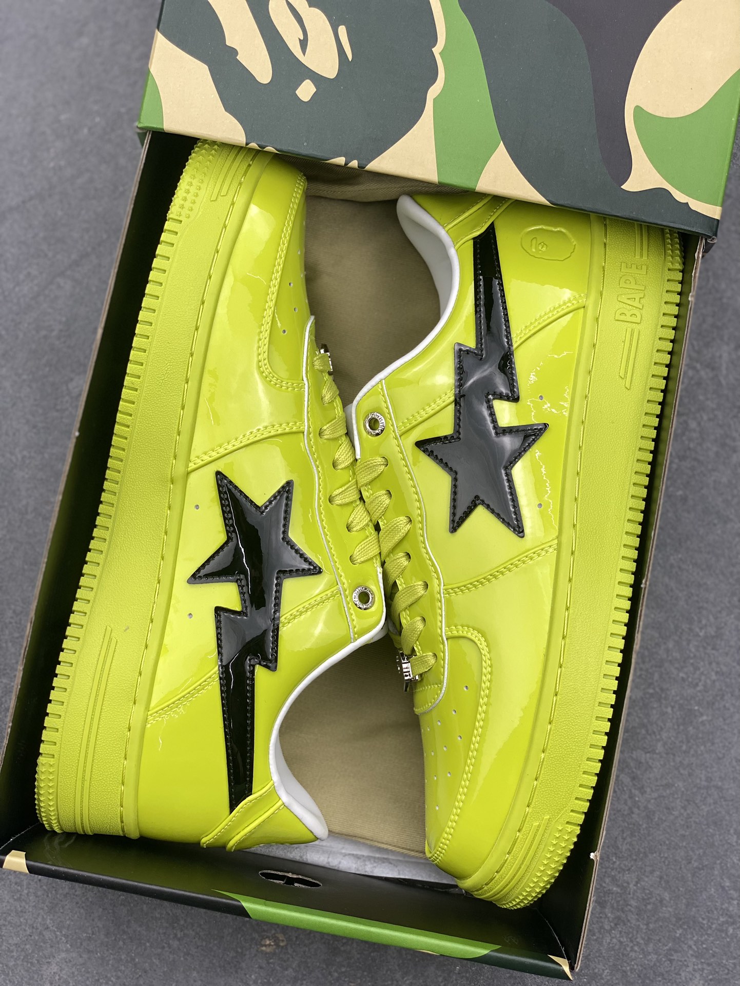 Nike Air Force 1 Low 07 x BAPE Green Black - Authentic Low-Top Sneakers 10 i1734072334 8697 6