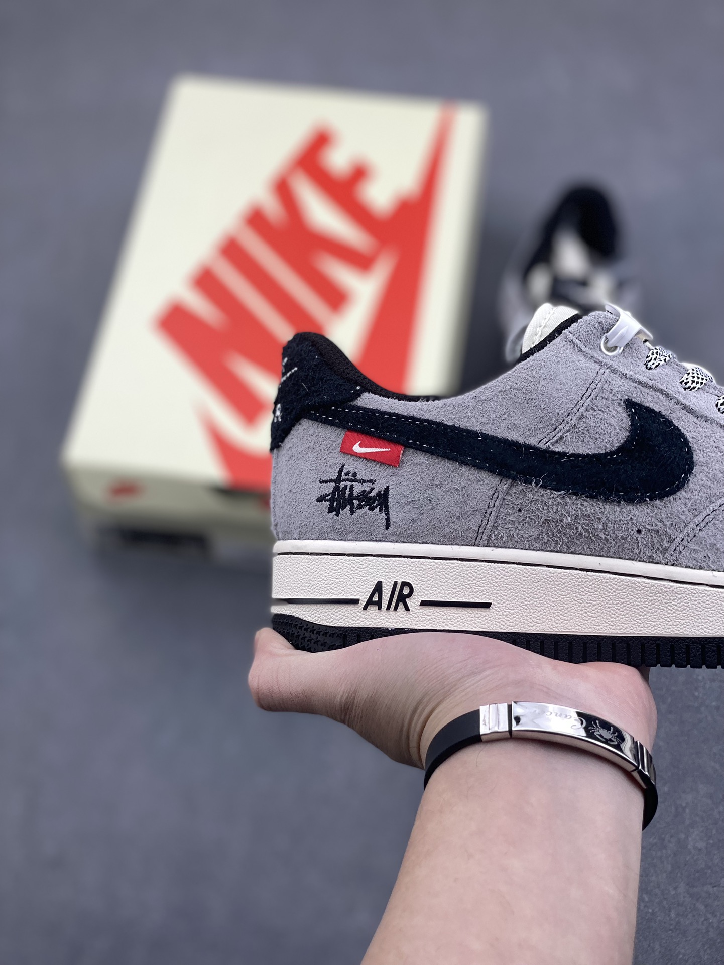 Nike Air Force 1 '07 Low Gray Sneakers Limited Edition - Company Grade 6 i1734072758 8739 1