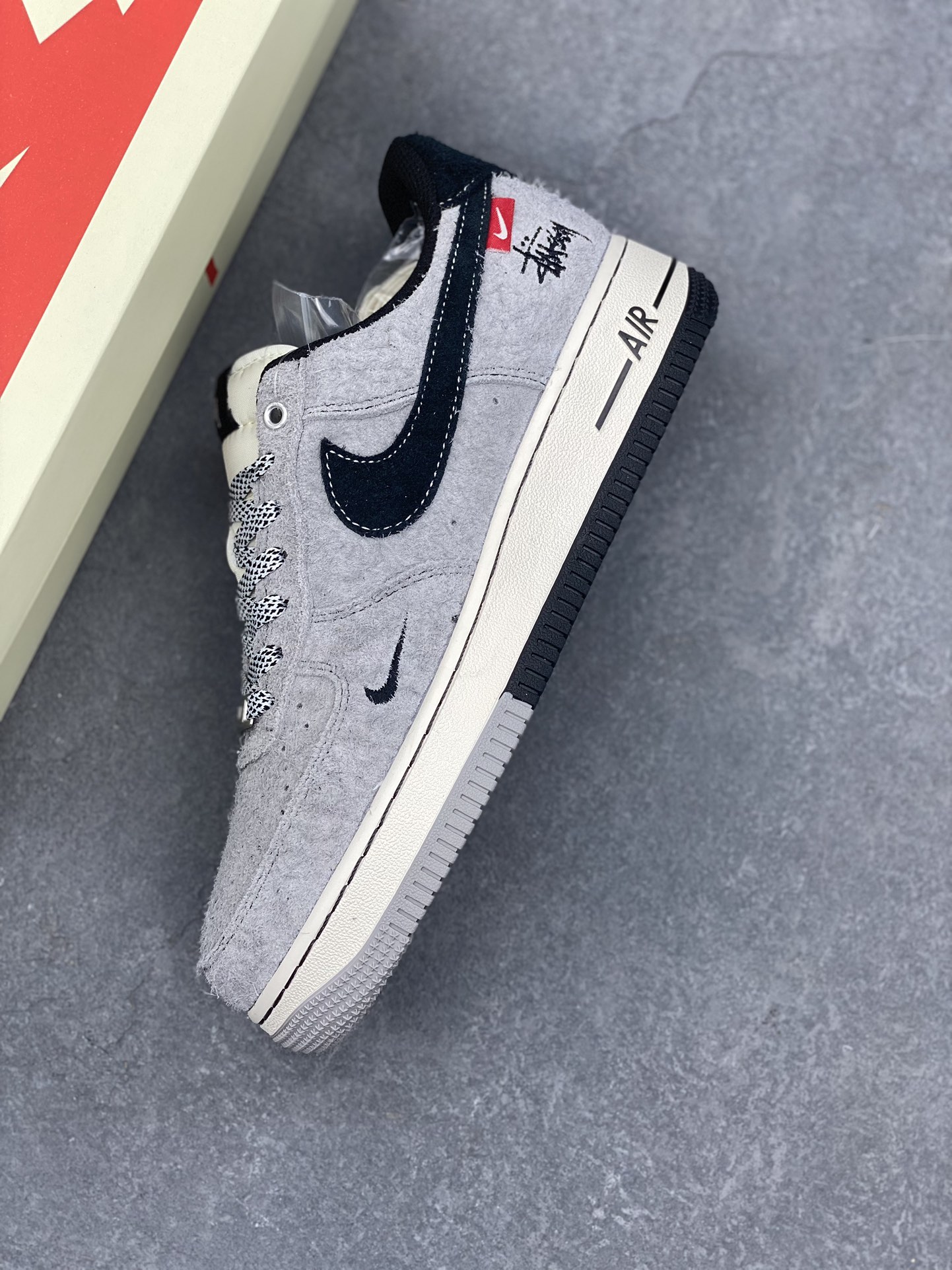 Nike Air Force 1 '07 Low Gray Sneakers Limited Edition - Company Grade 8 i1734072759 7895 2